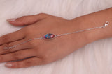 Turquoise Bracelet, 925 Sterling Silver Bracelet, Natural Pink Turquoise Bracelet, Handmade Silver Jewelry, Gemstone Bracelet, Gift for Her