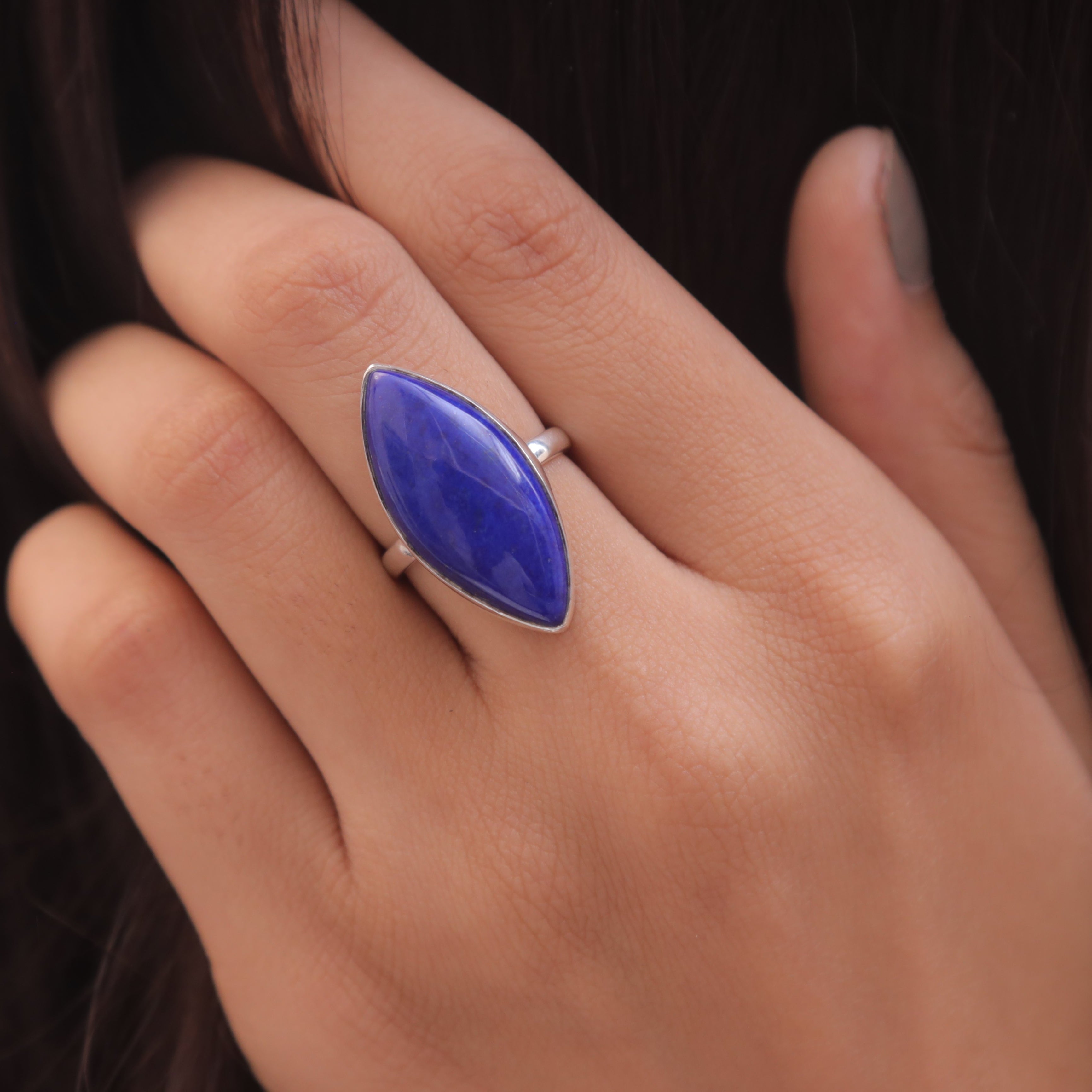 Lapis Lazuli Sterling Silver Ring