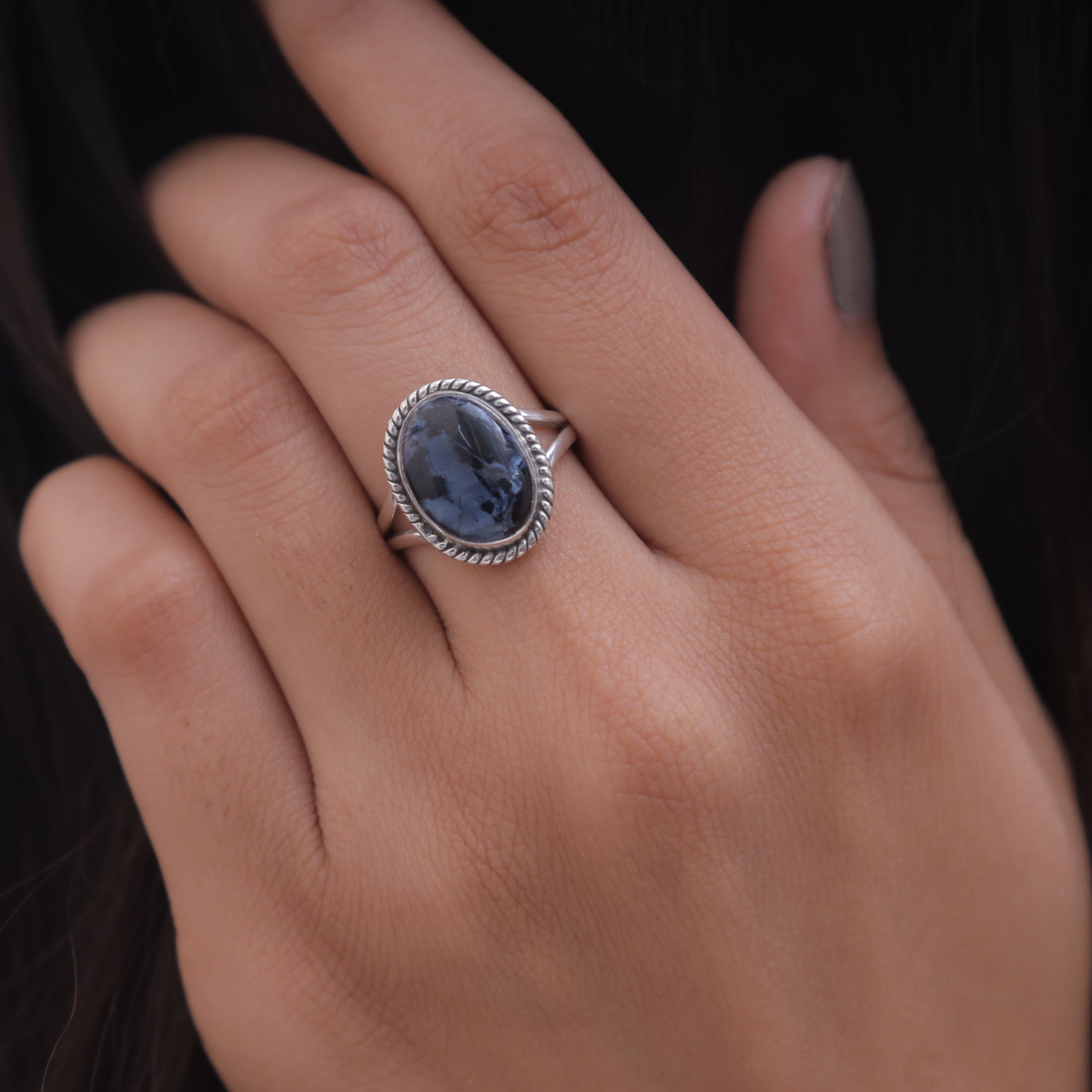 Pietersite Sterling Silver Ring