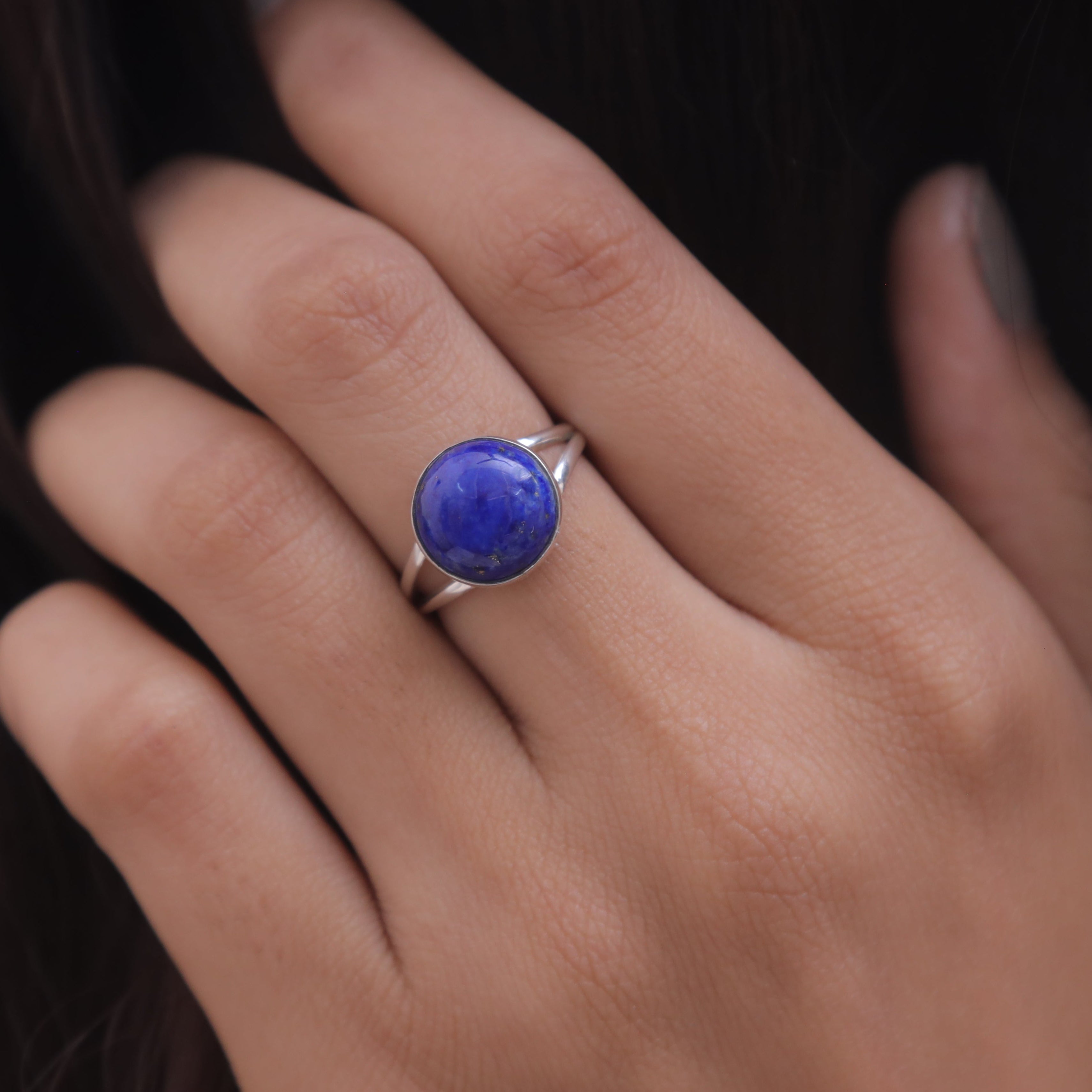 Lapis Lazuli Sterling Silver Ring