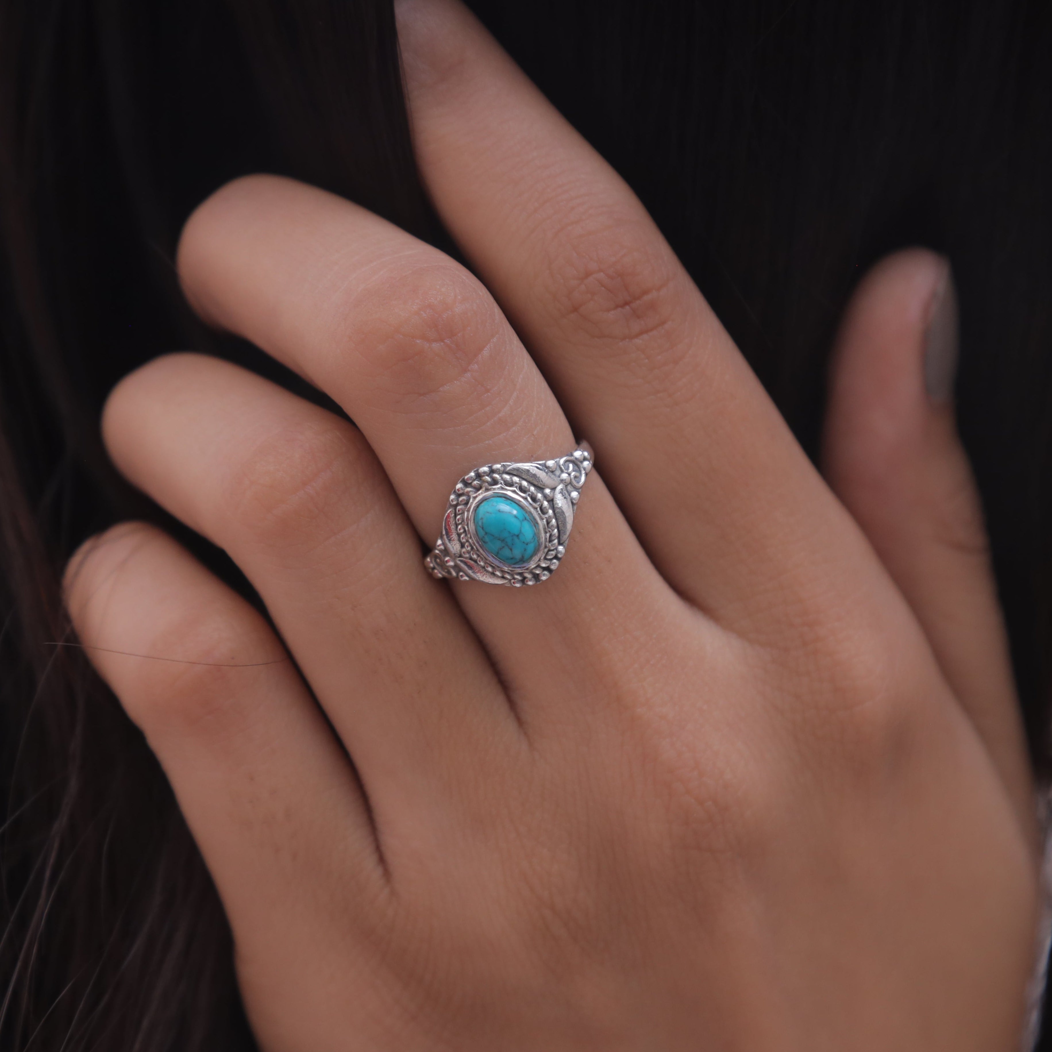 Turquoise Sterling Silver Ring