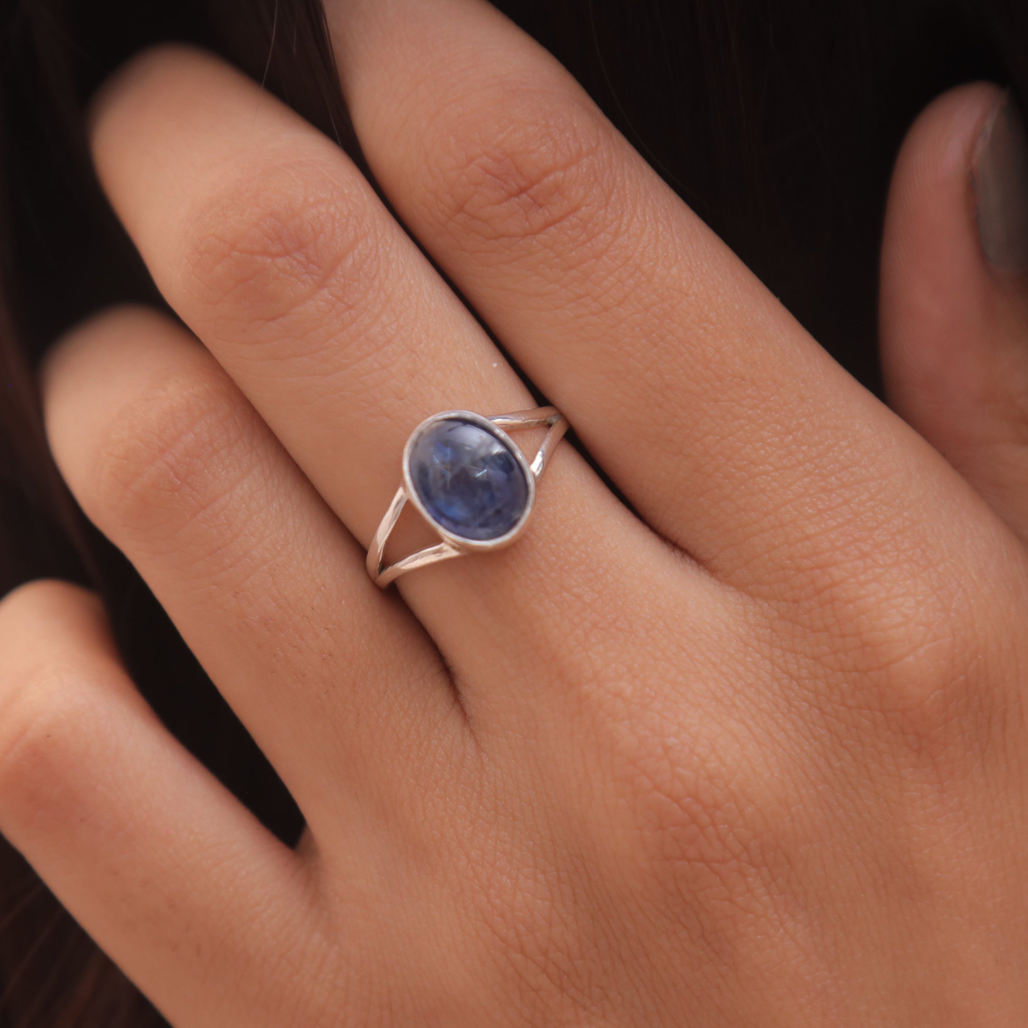 Kyanite Sterling Silver Ring