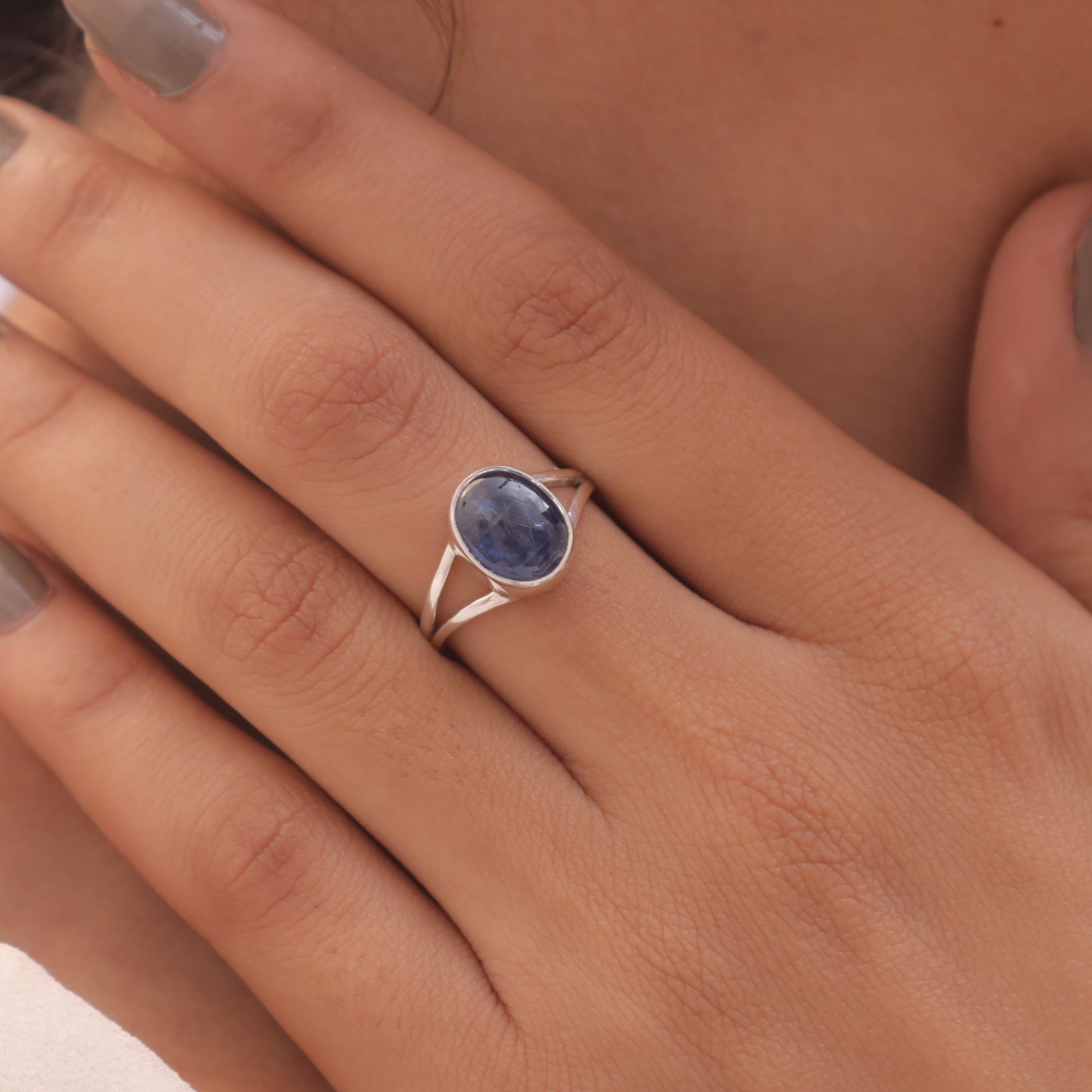 Kyanite Sterling Silver Ring