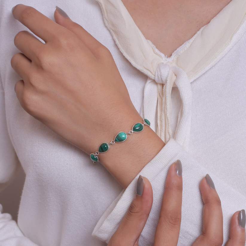 Bracelet MALACHITE