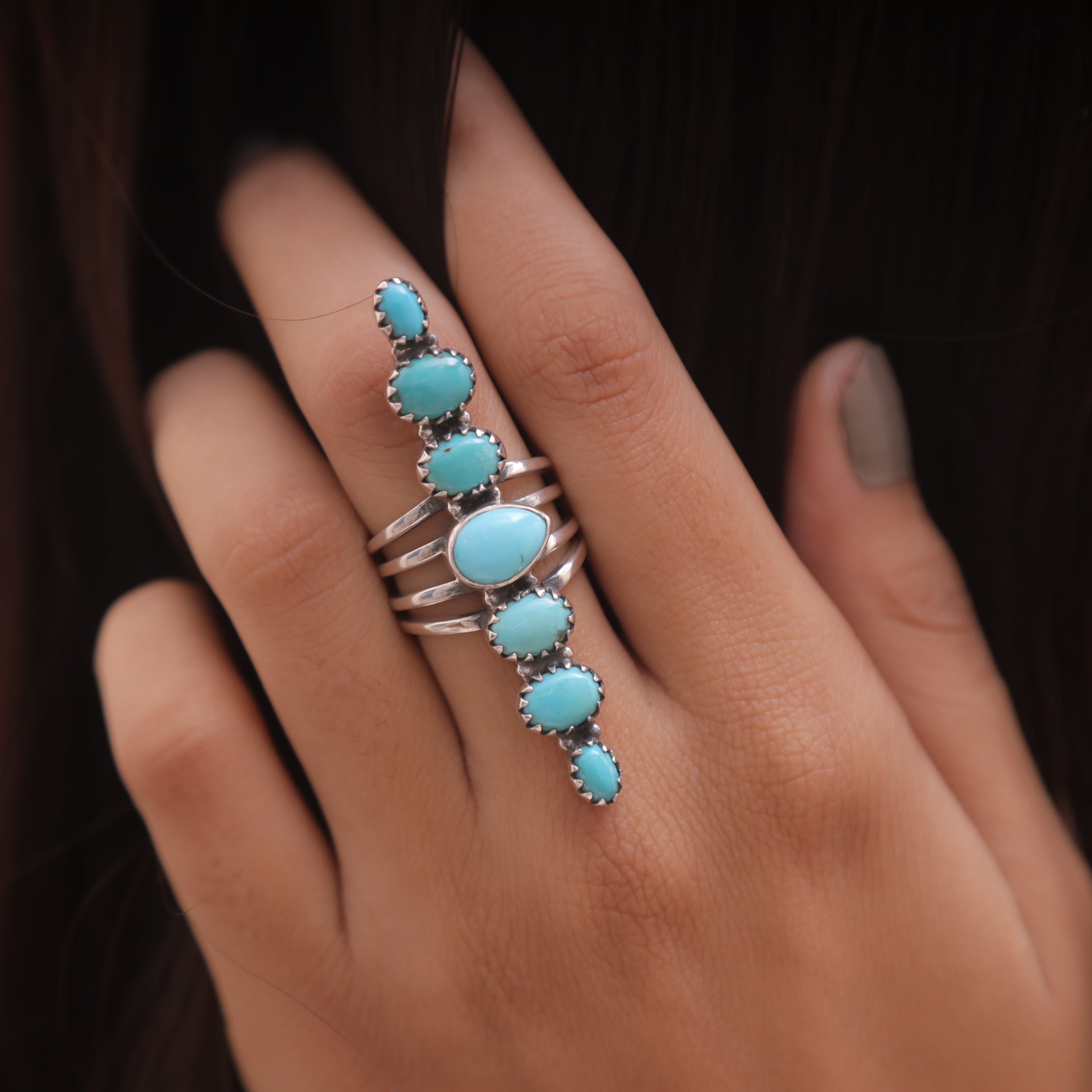 Arizona Turquoise 925 Sterling Silver Ring
