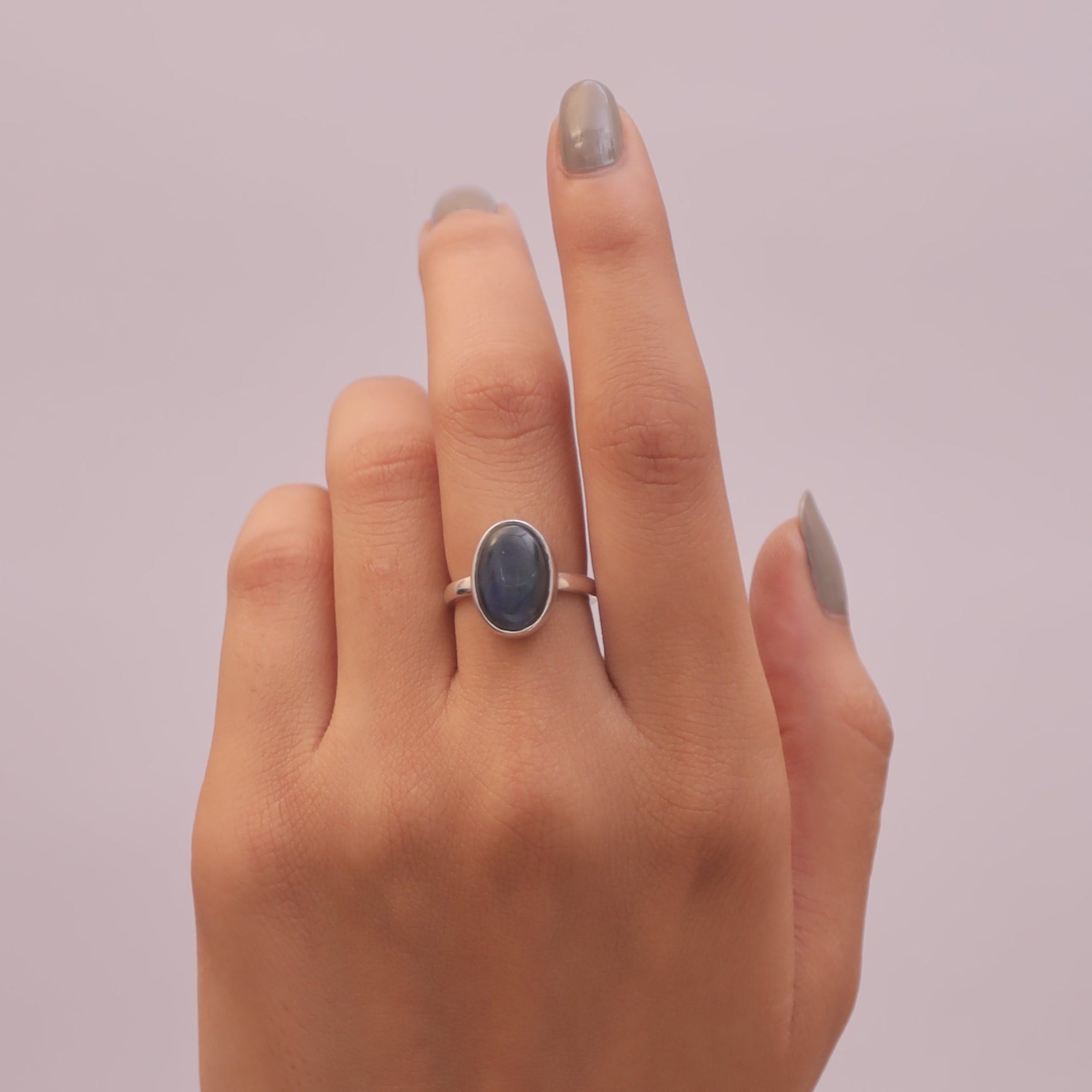 Labradorite Sterling Silver Ring