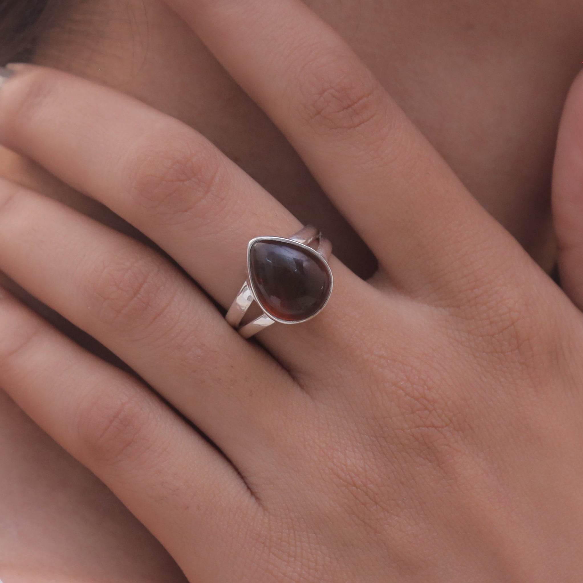 Baltic Amber Sterling Silver Ring