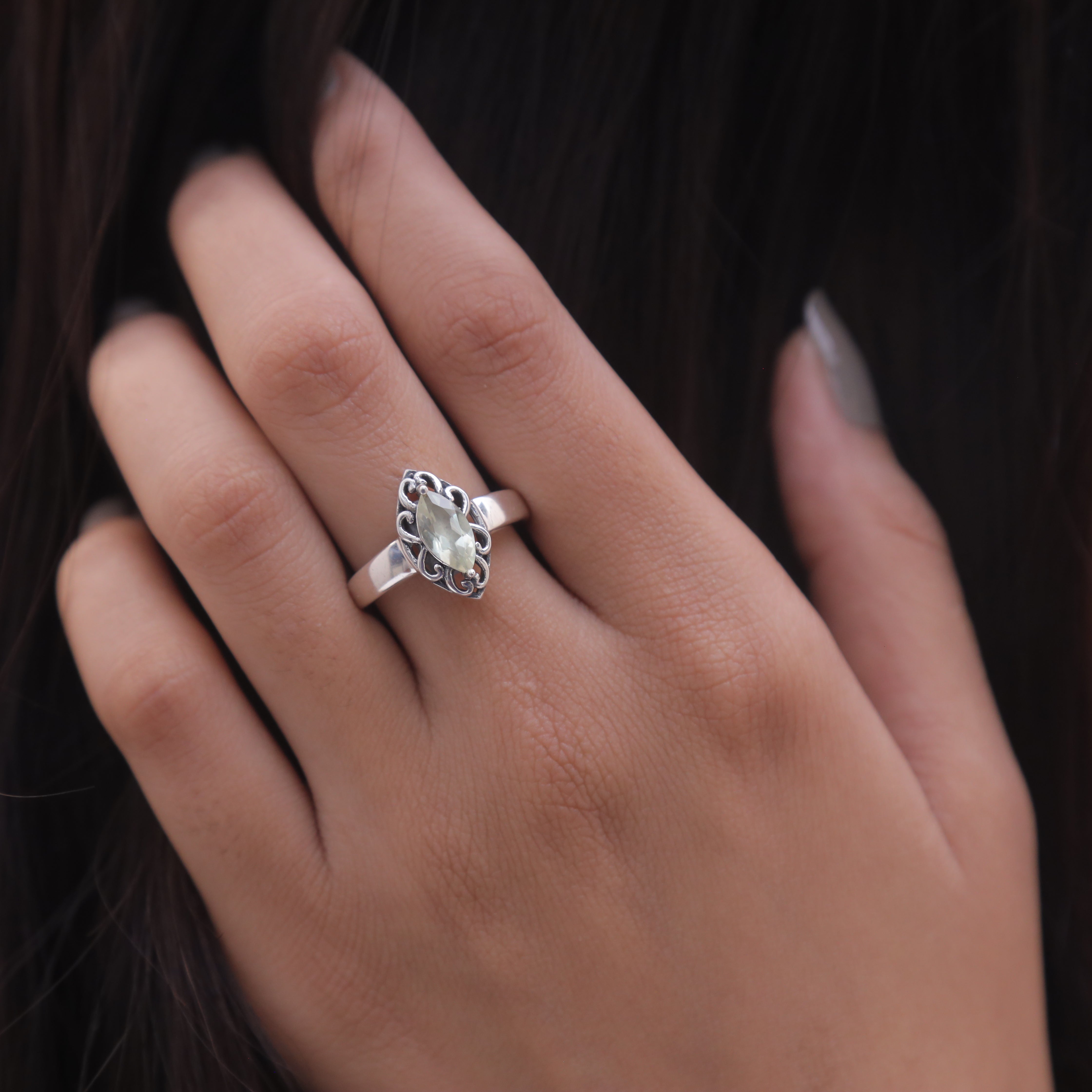 Lemon Topaz Sterling Silver Ring
