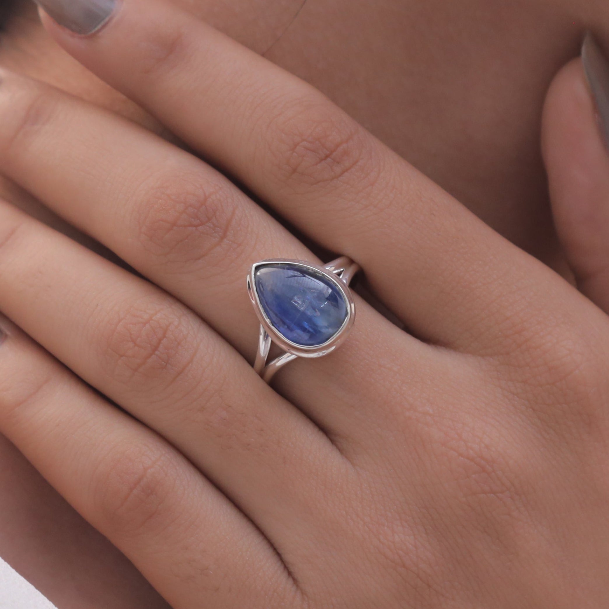 Kyanite Sterling Silver Ring