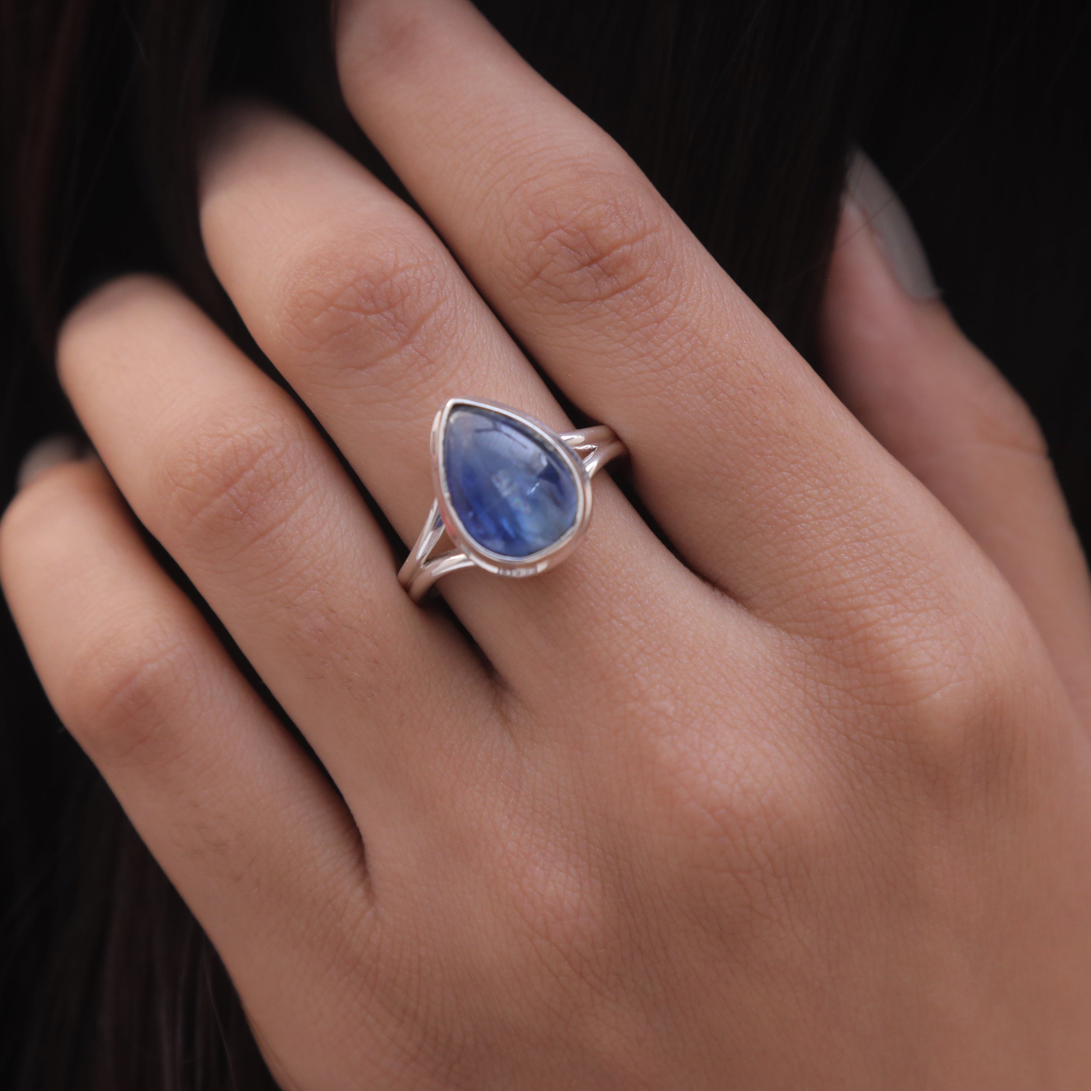 Kyanite Sterling Silver Ring