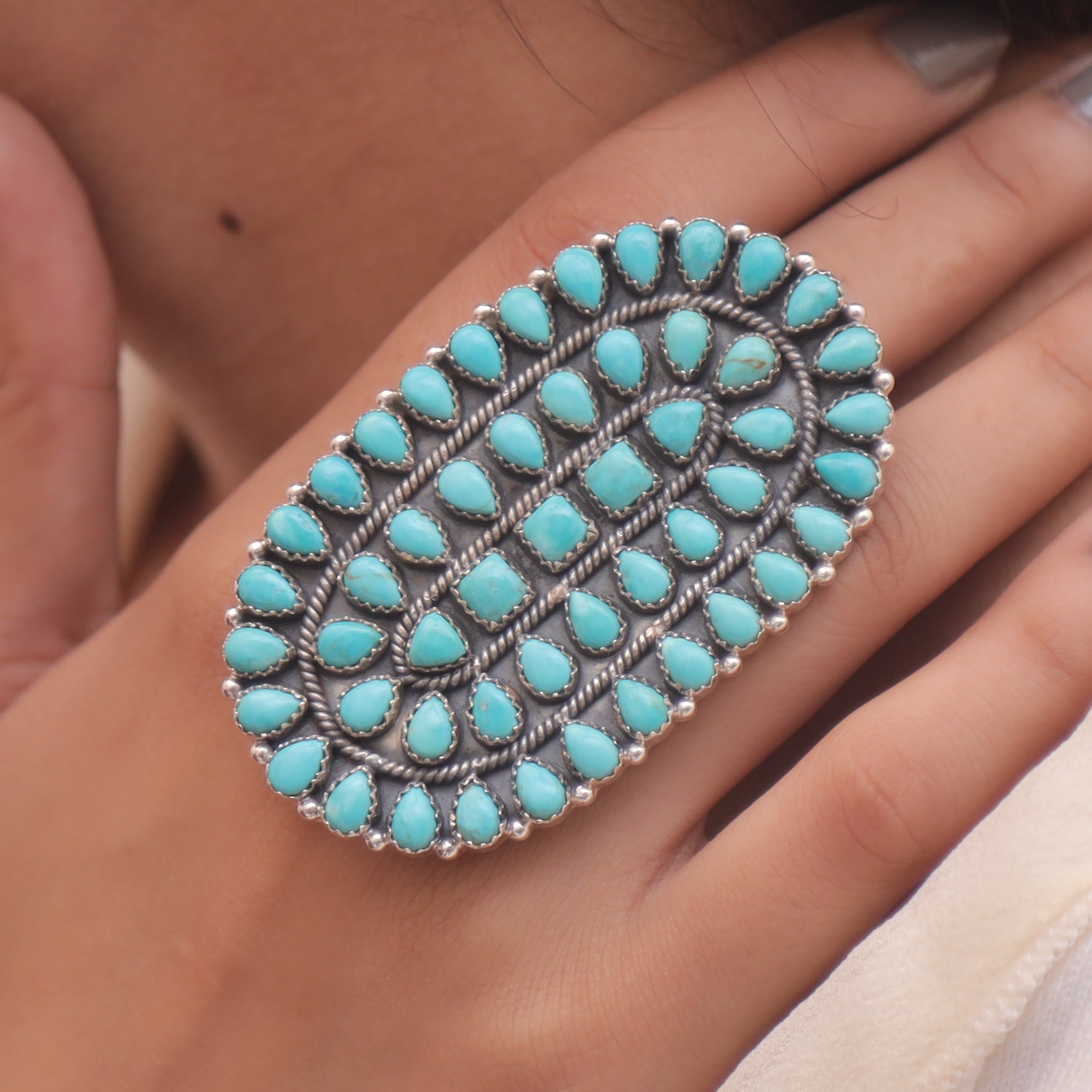 Arizona Turquoise Sterling Silver Ring