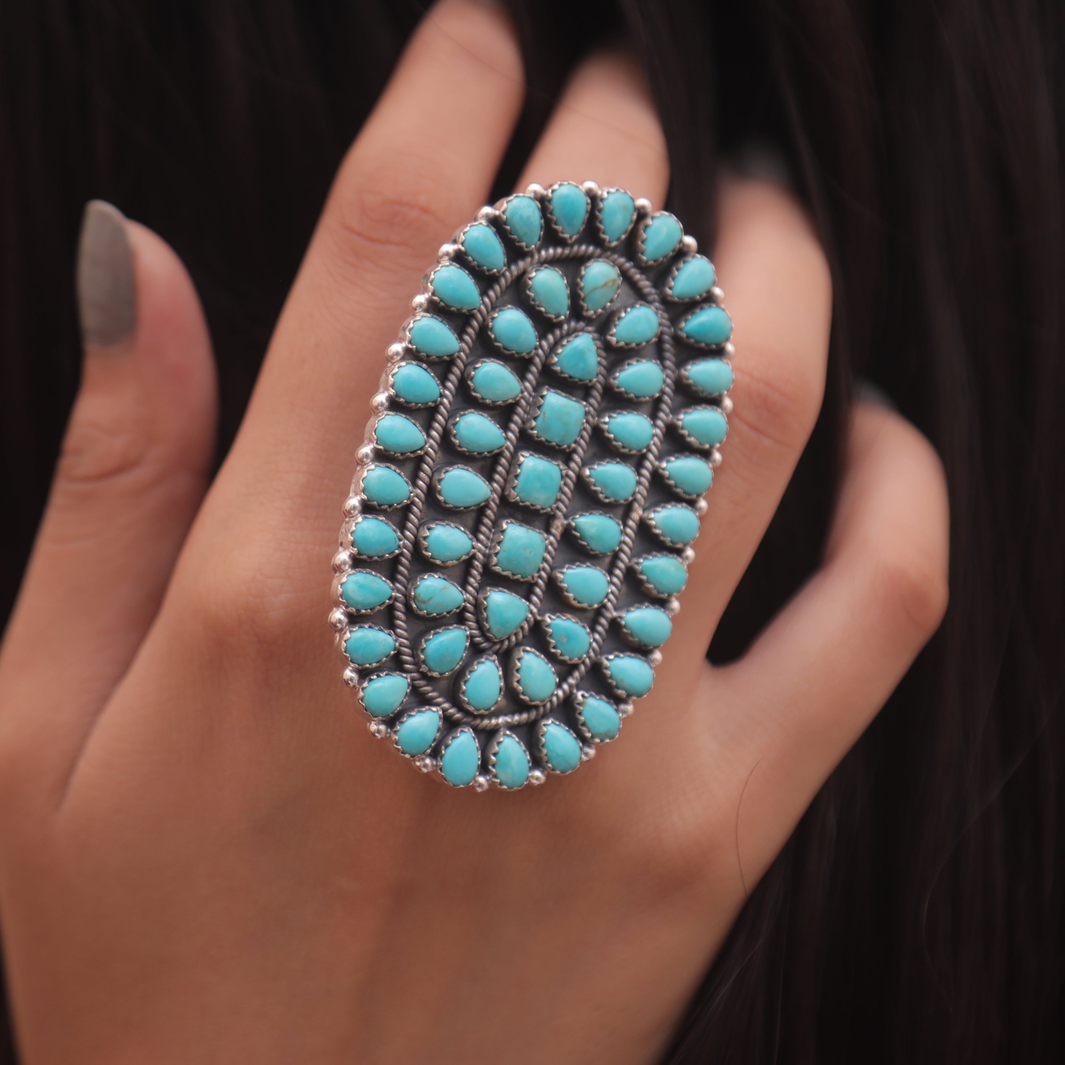 Arizona Turquoise Sterling Silver Ring