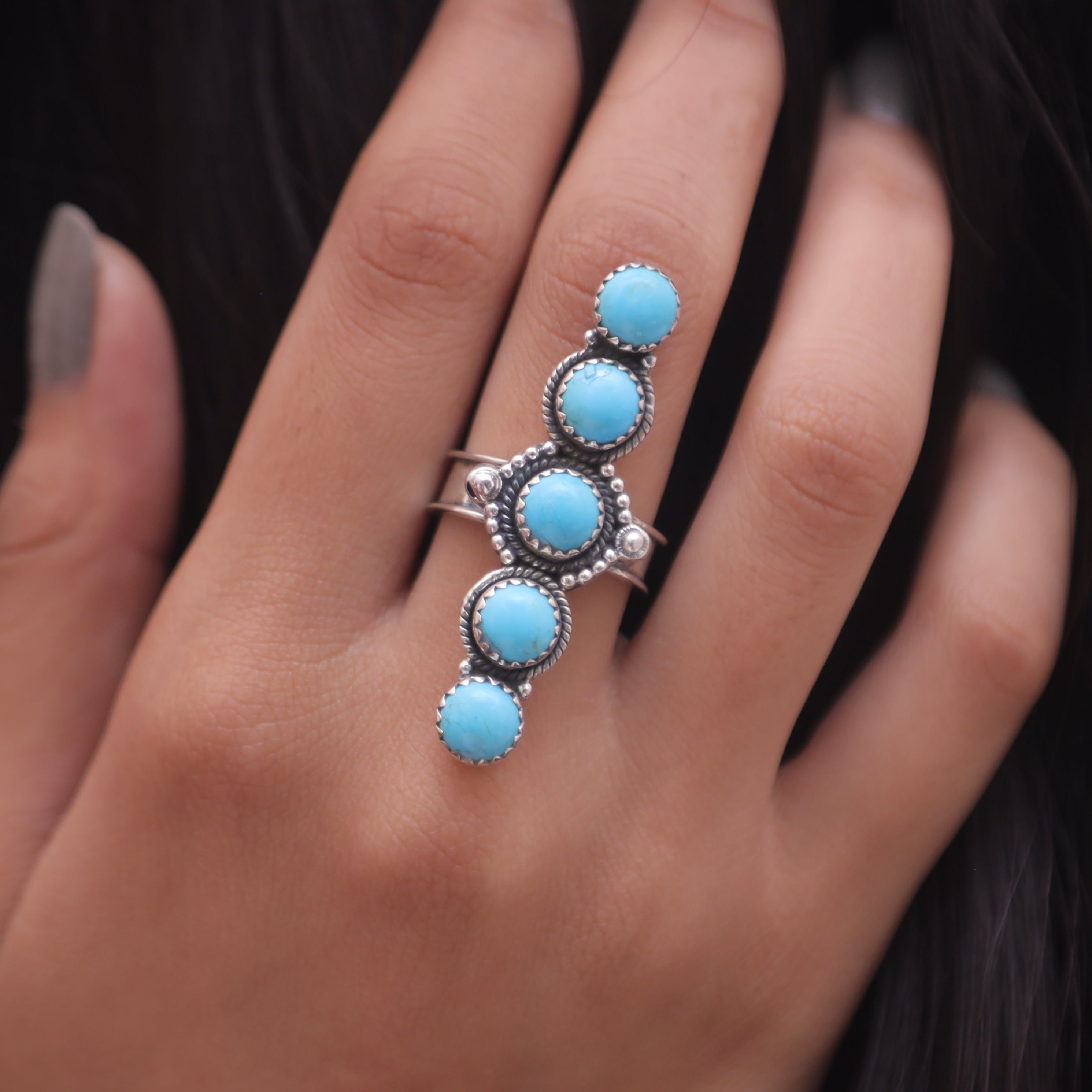 Arizona Turquoise Sterling Silver Ring