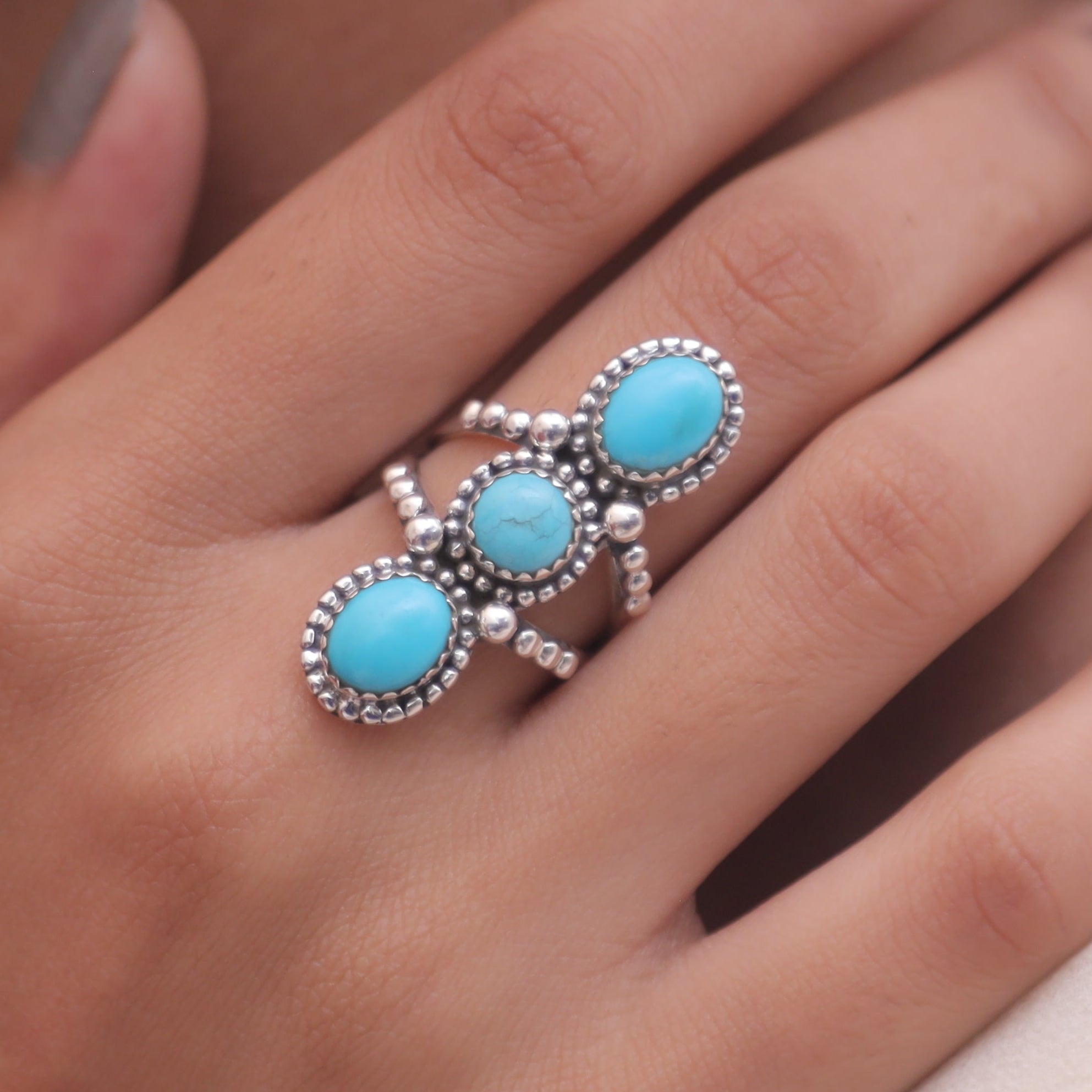 Arizona Turquoise Sterling Silver Ring