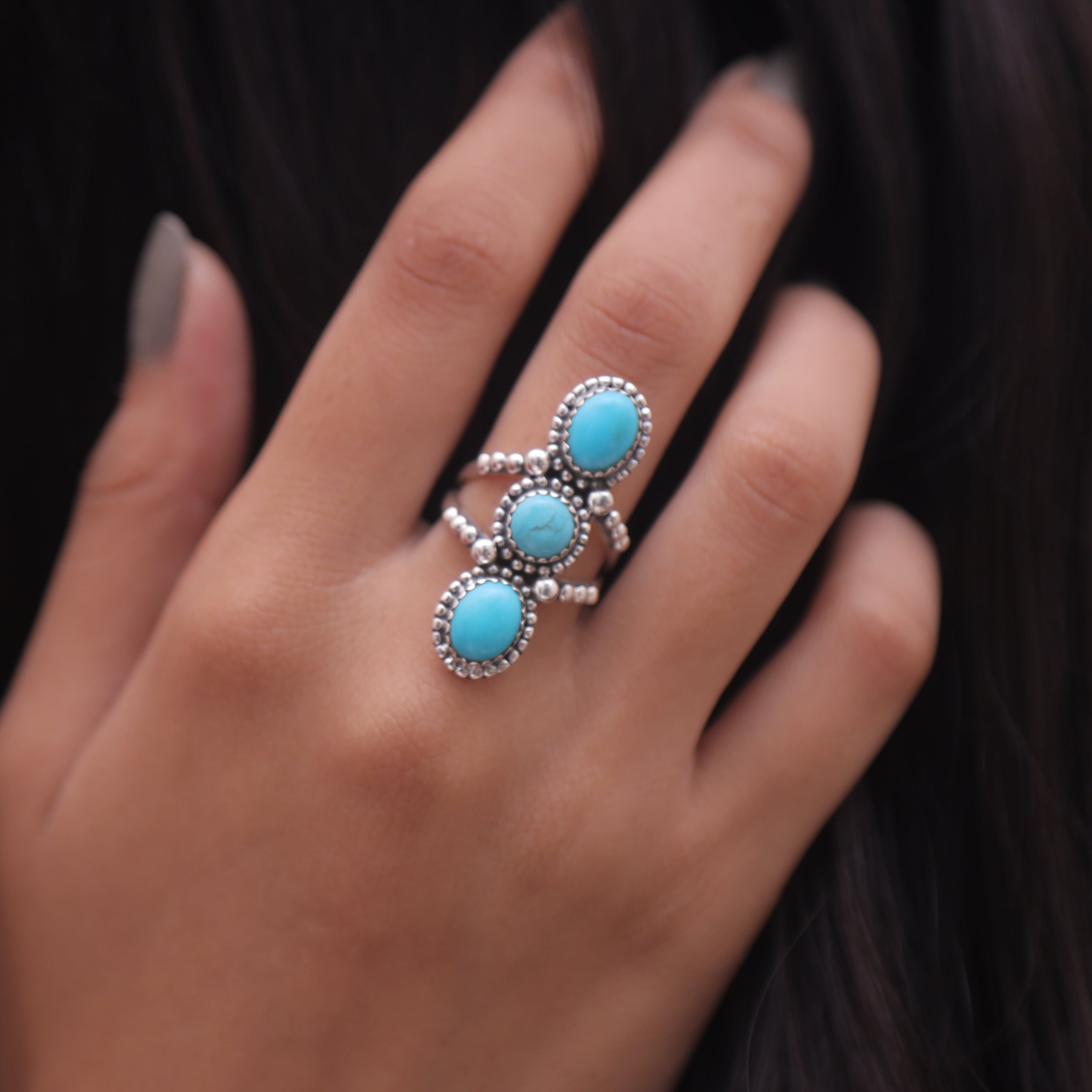 Arizona Turquoise Sterling Silver Ring