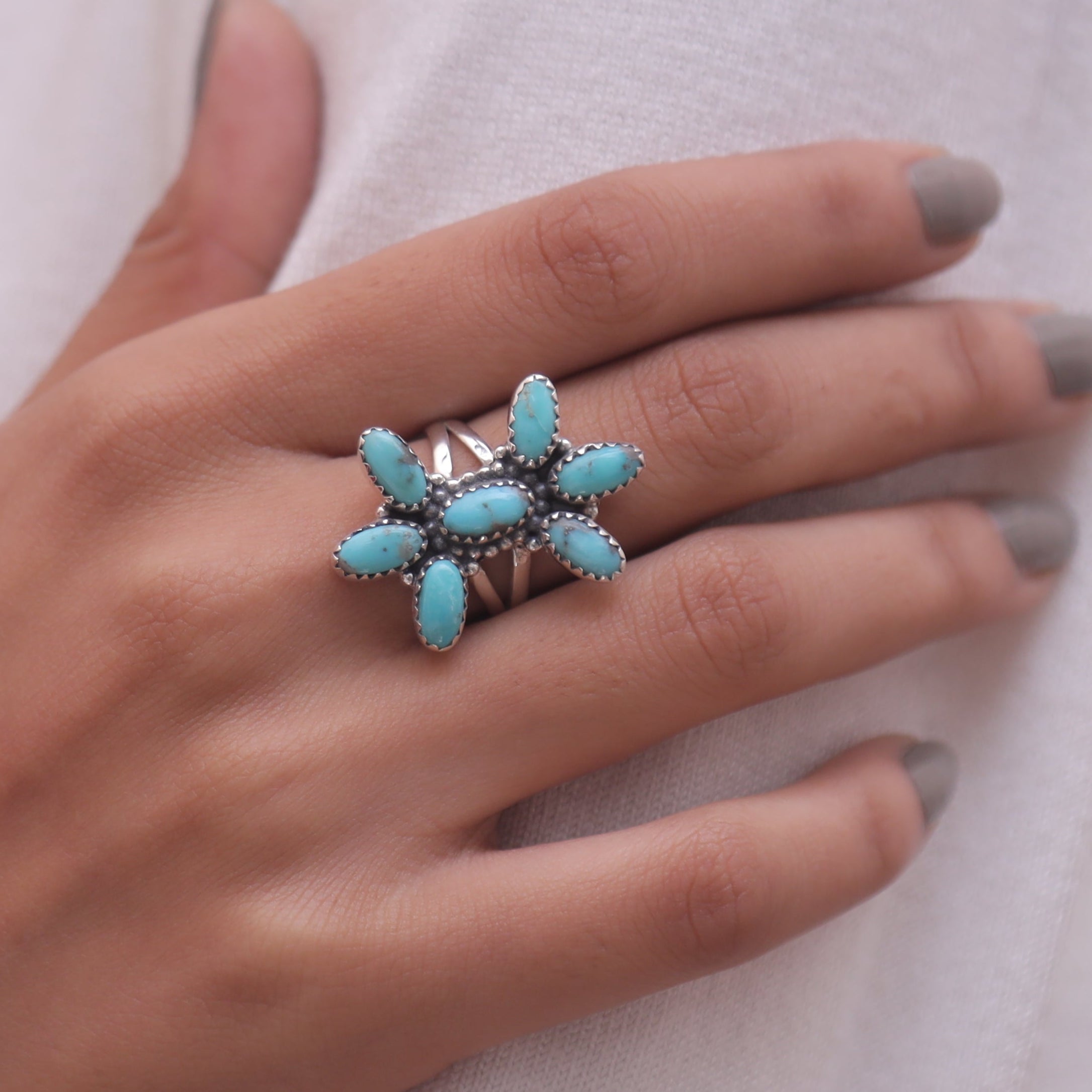 Arizona Turquoise Sterling Silver Ring