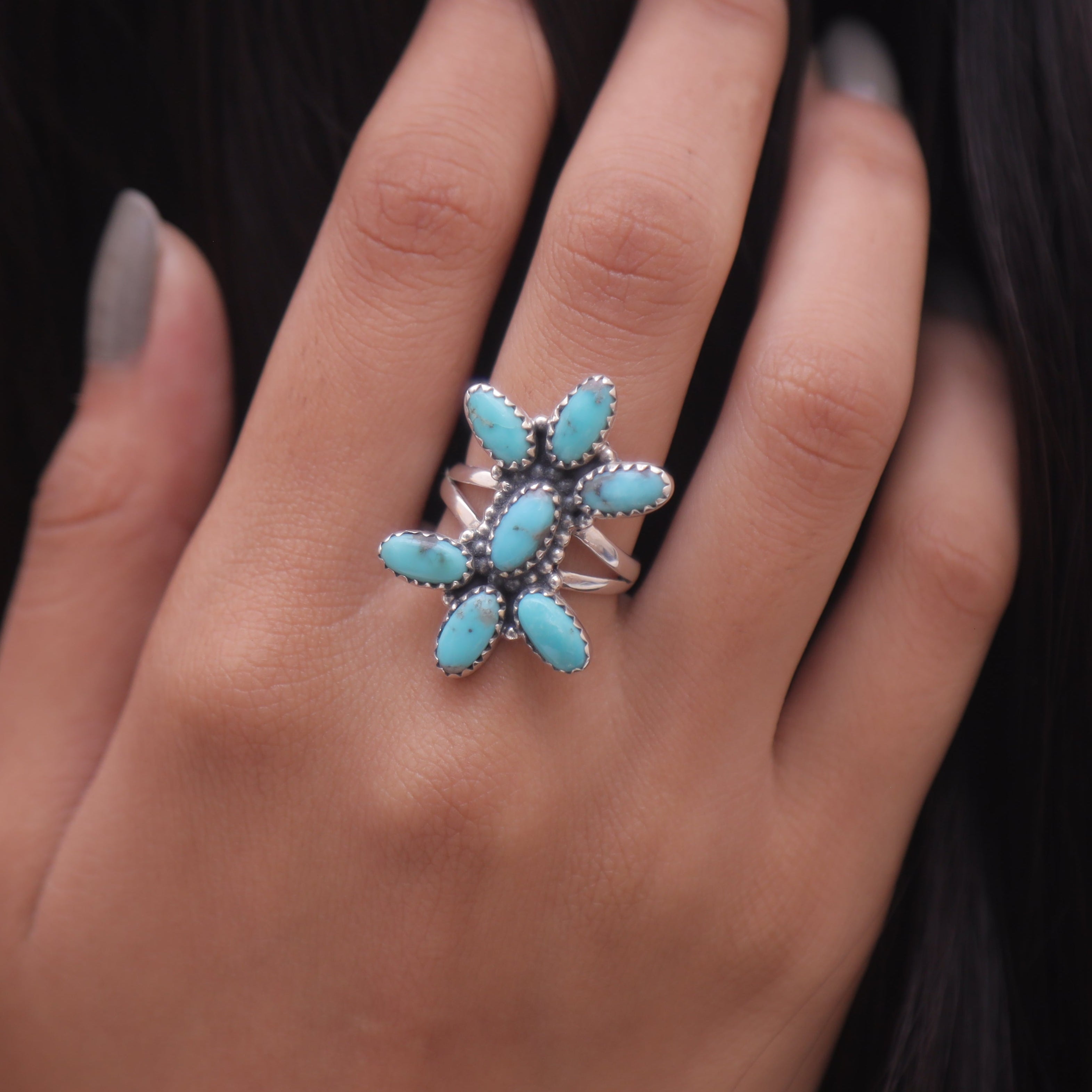 Arizona Turquoise Sterling Silver Ring