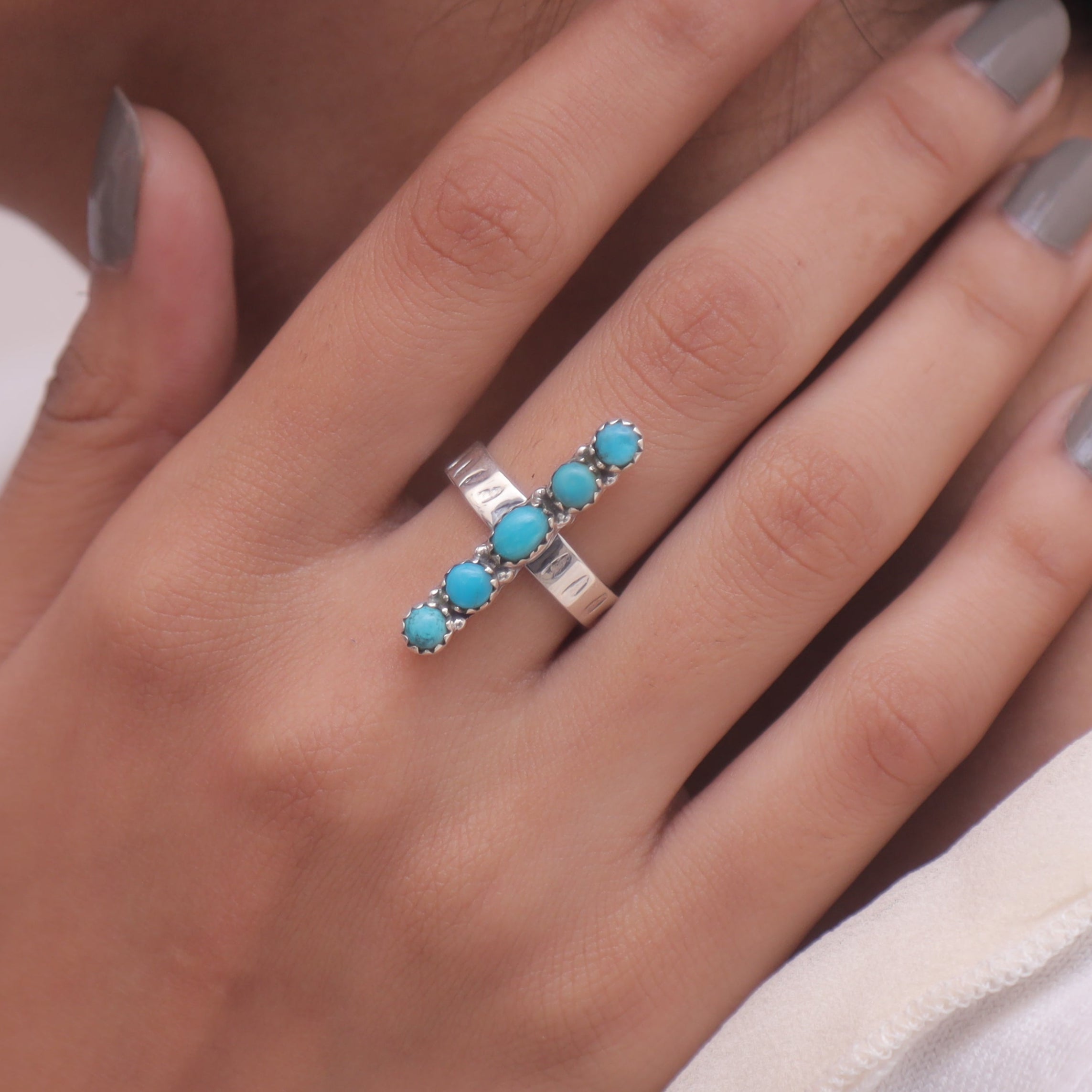 Arizona Turquoise Sterling Silver Ring