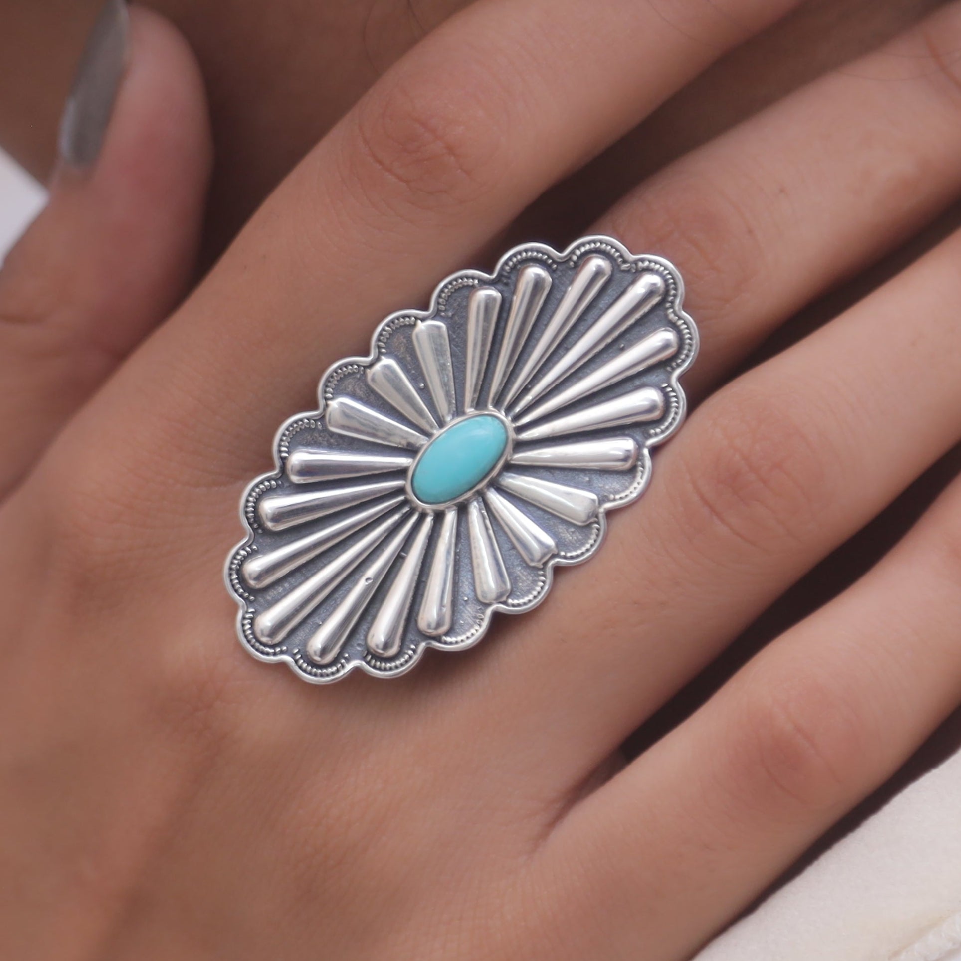 Arizona Turquoise Sterling Silver Ring