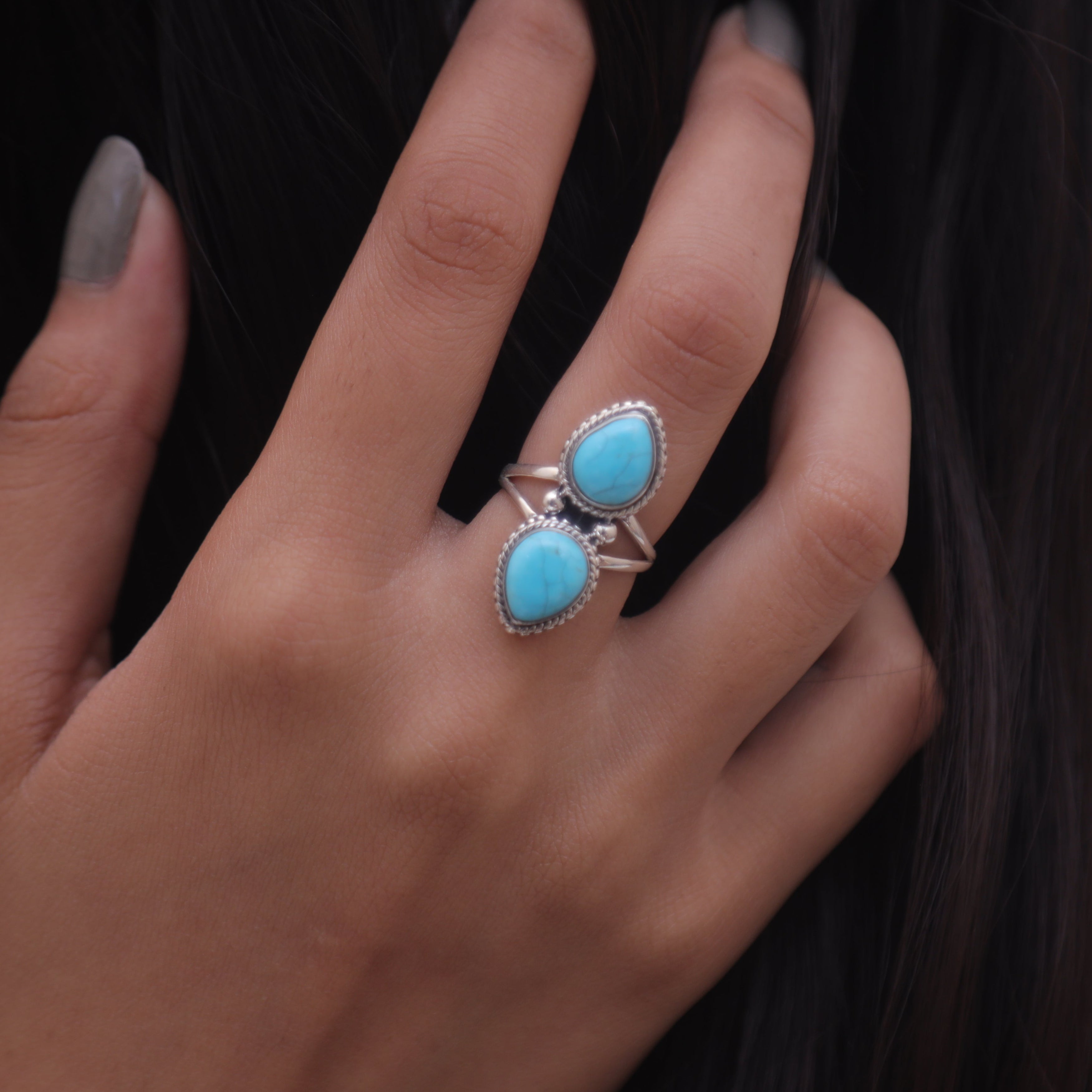 Arizona Turquoise Sterling Silver Ring