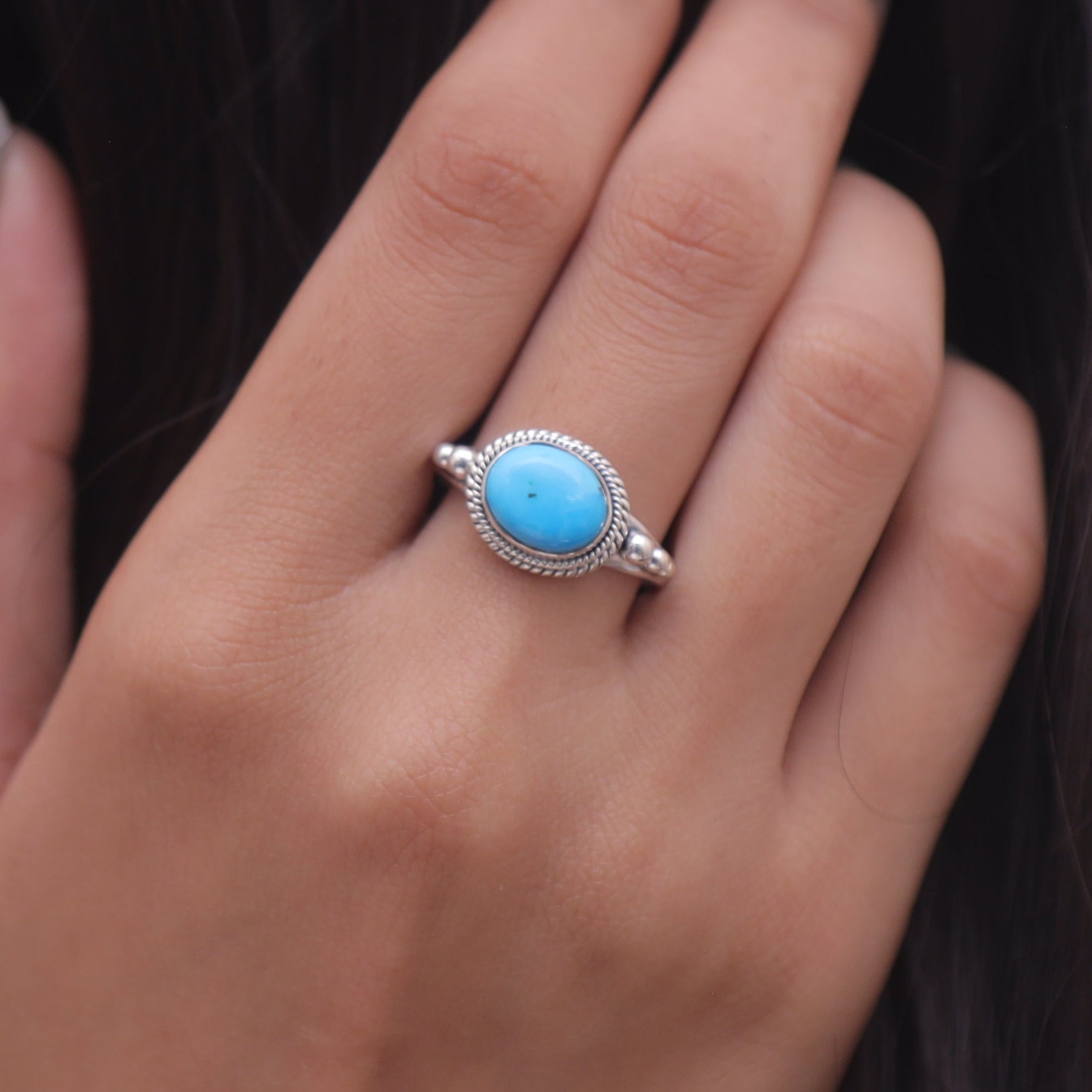 Arizona Turquoise Sterling Silver Ring