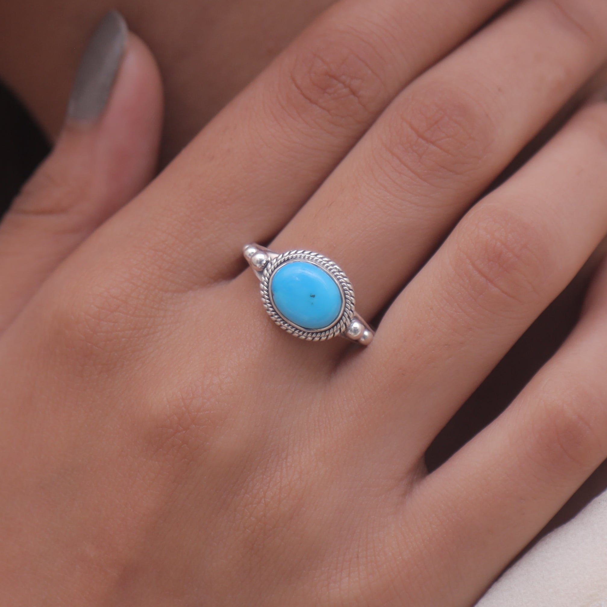 Arizona Turquoise Sterling Silver Ring