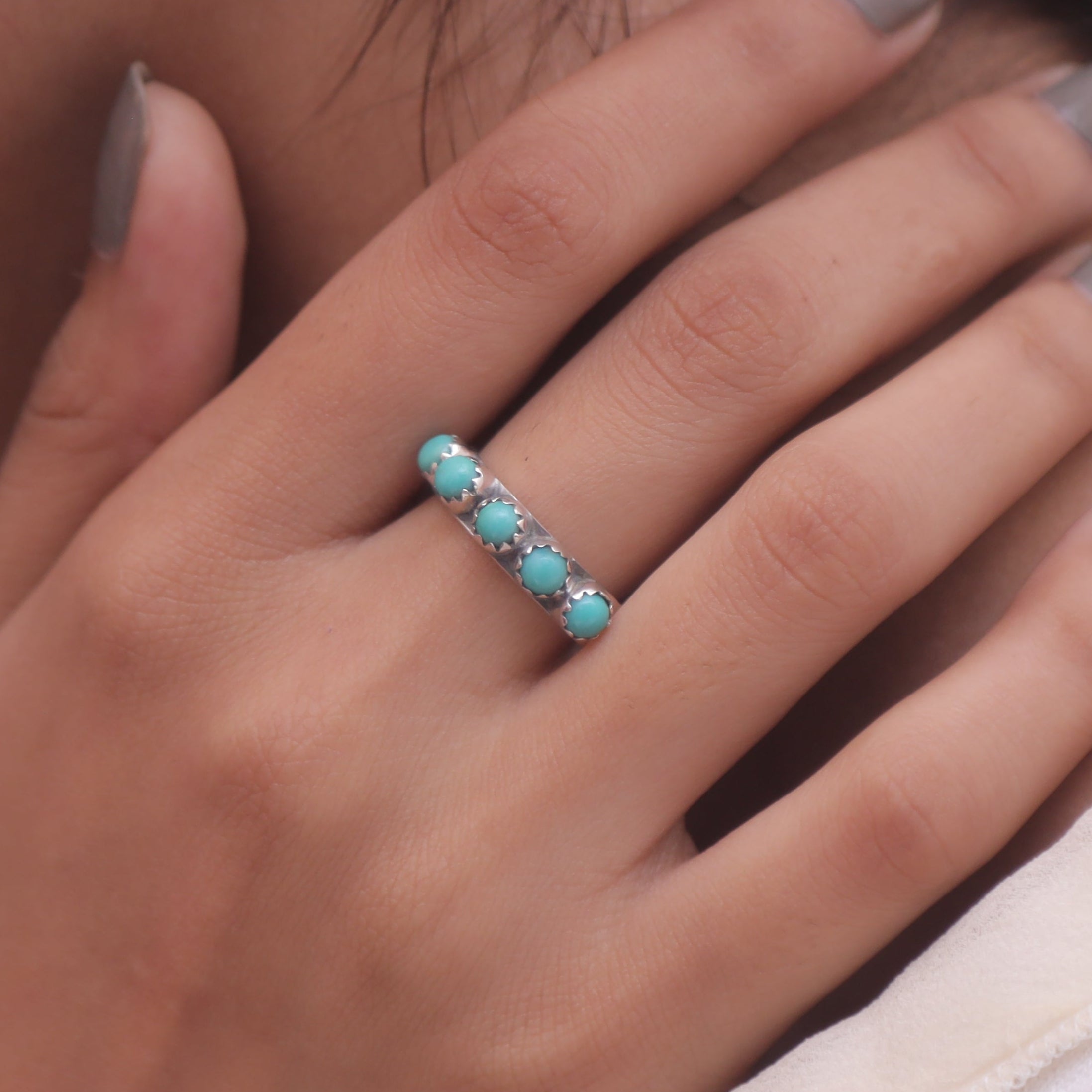 Arizona Turquoise Sterling Silver Ring