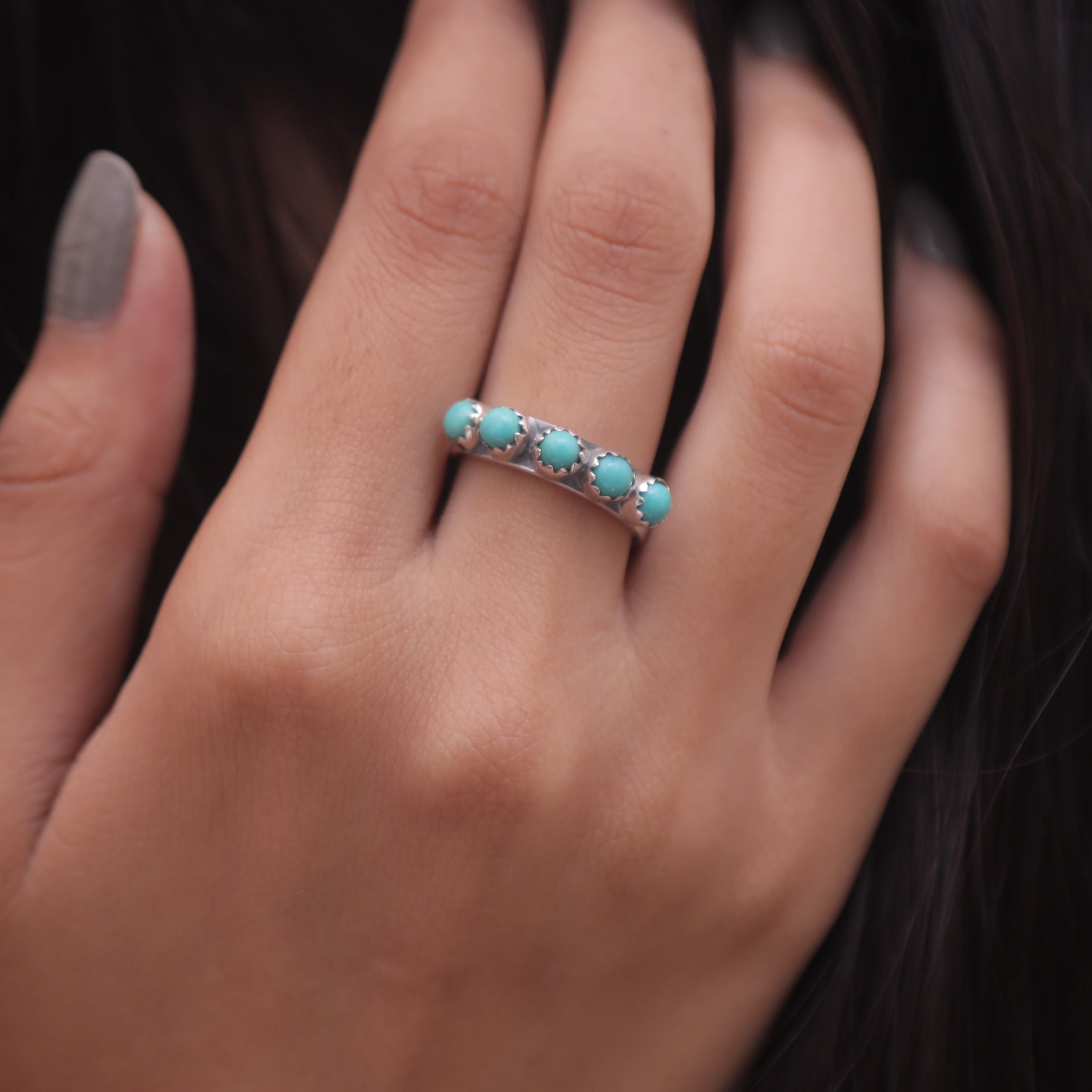 Arizona Turquoise Sterling Silver Ring