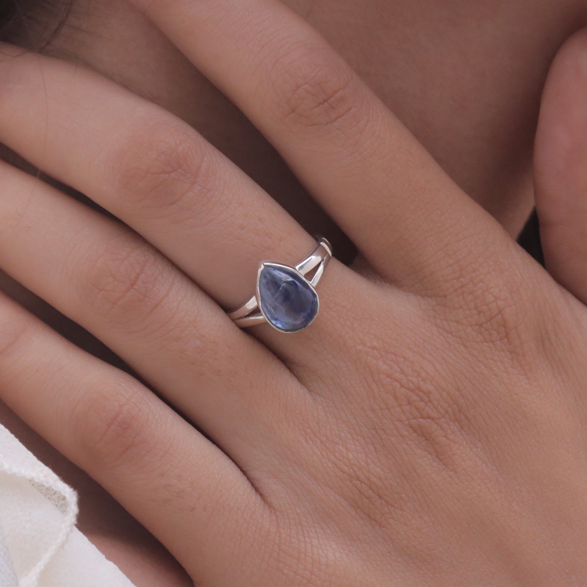 Kyanite Sterling Silver Ring