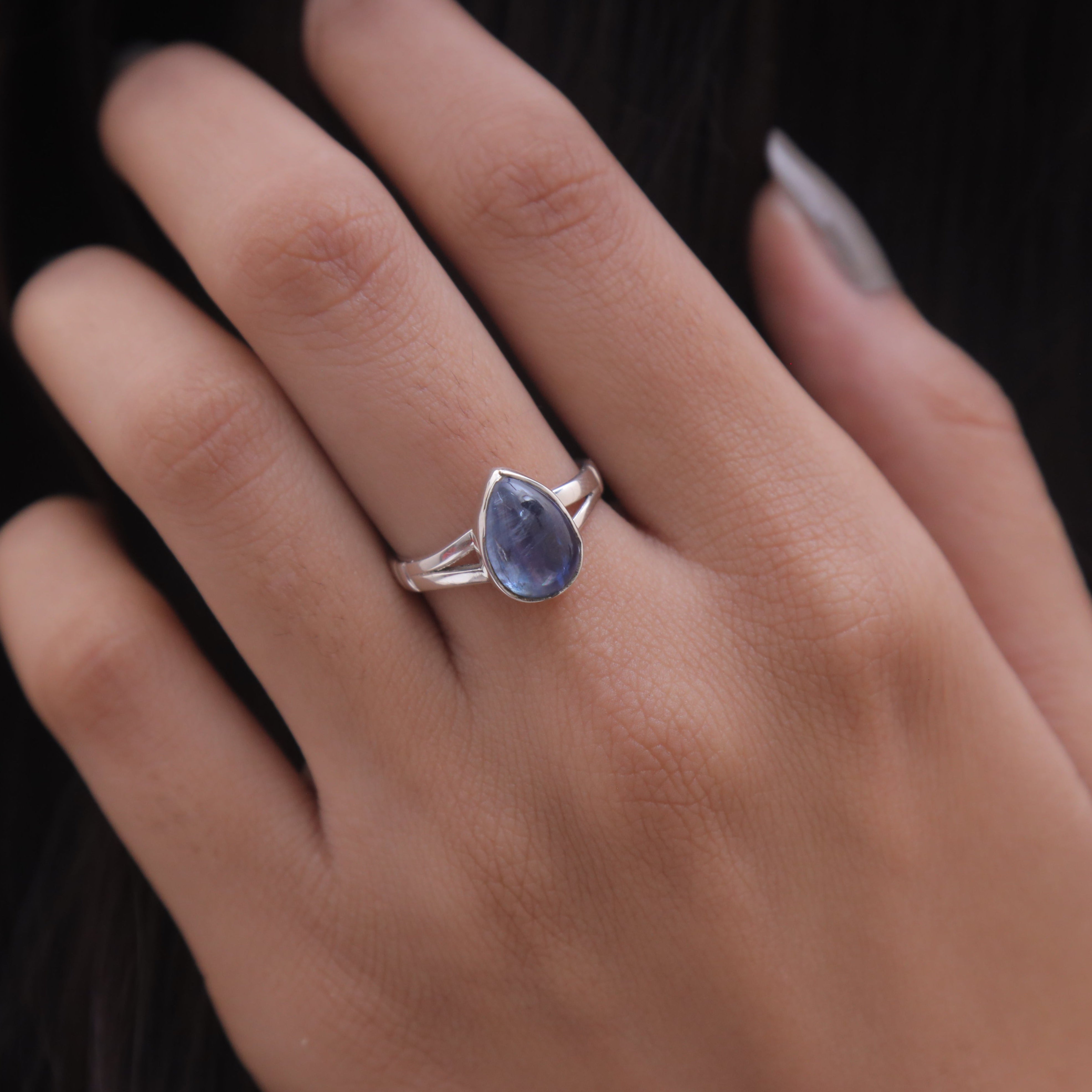Kyanite Sterling Silver Ring