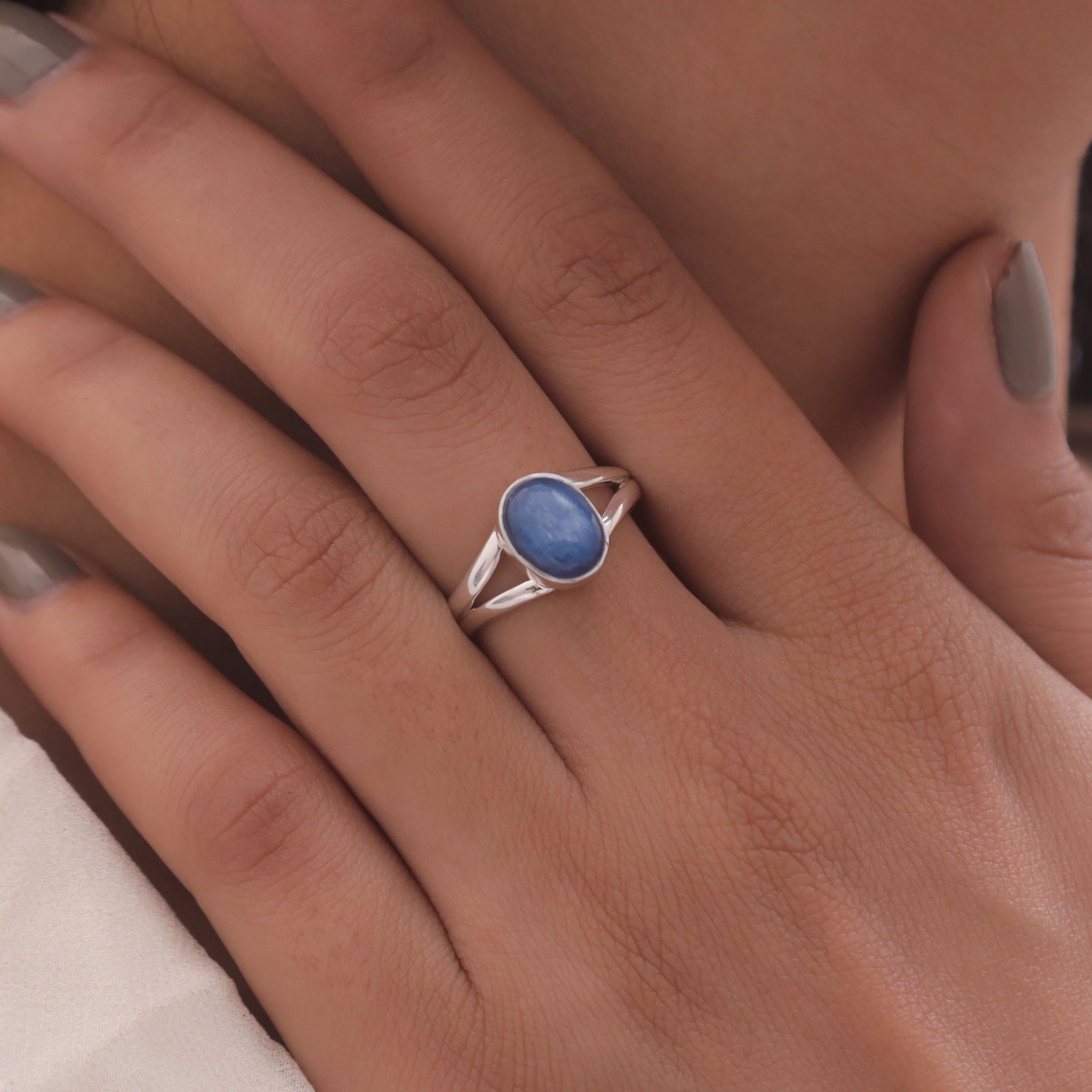 Kyanite Sterling Silver Ring