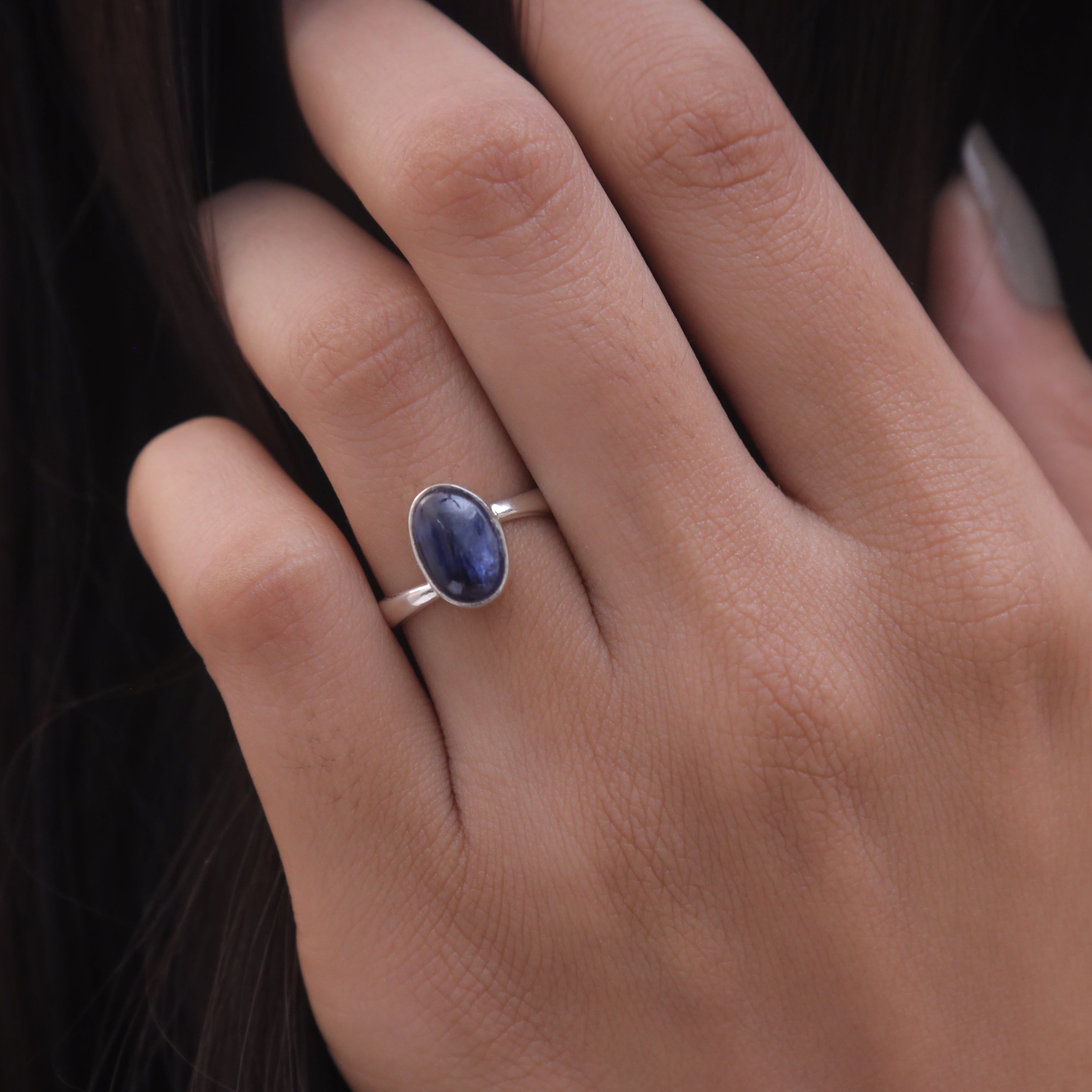 Kyanite Sterling Silver Ring