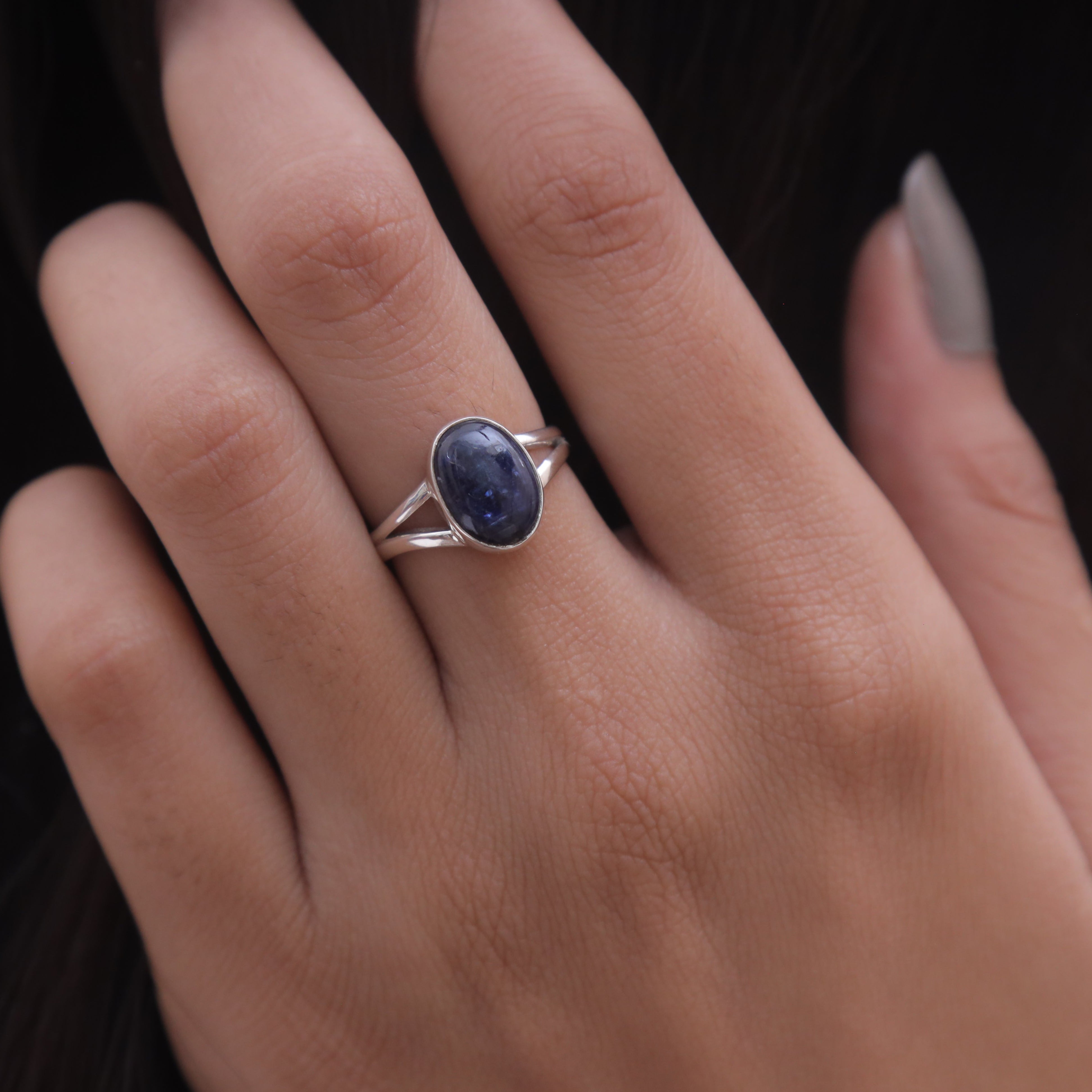 Kyanite Sterling Silver Ring