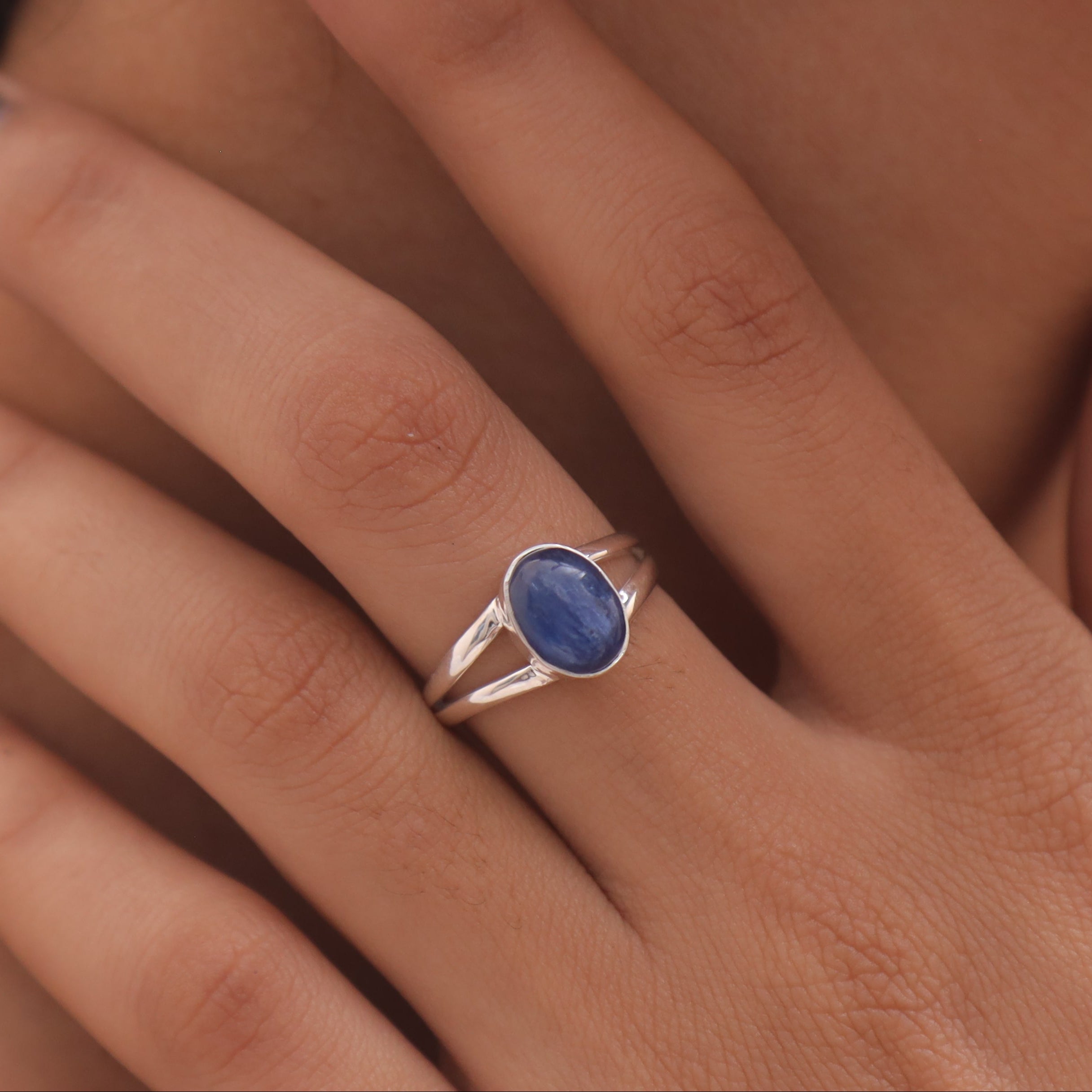 Kyanite Sterling Silver Ring