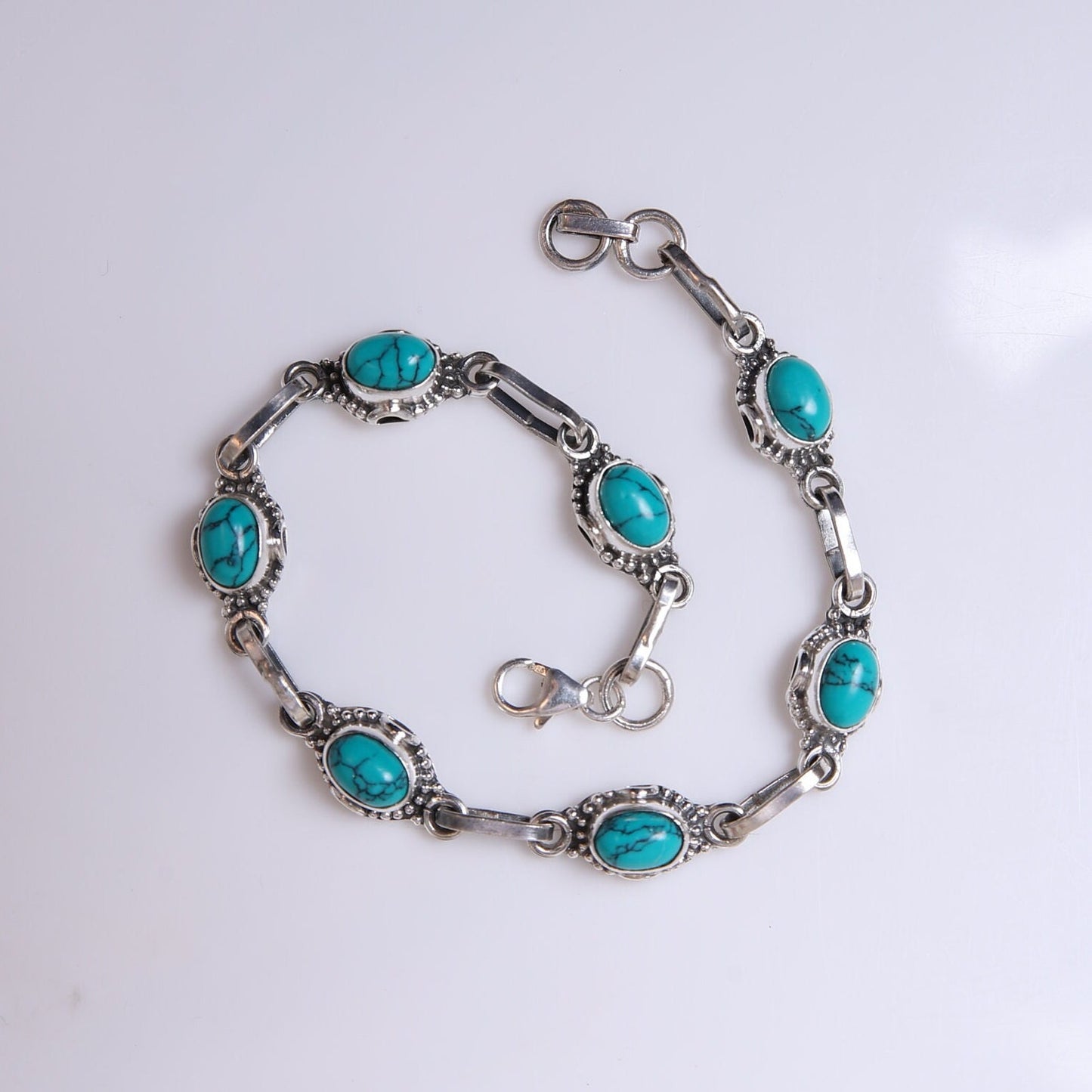 Turquoise Sterling Silver Bracelet