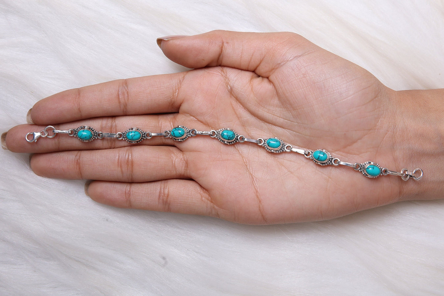 Turquoise Sterling Silver Bracelet