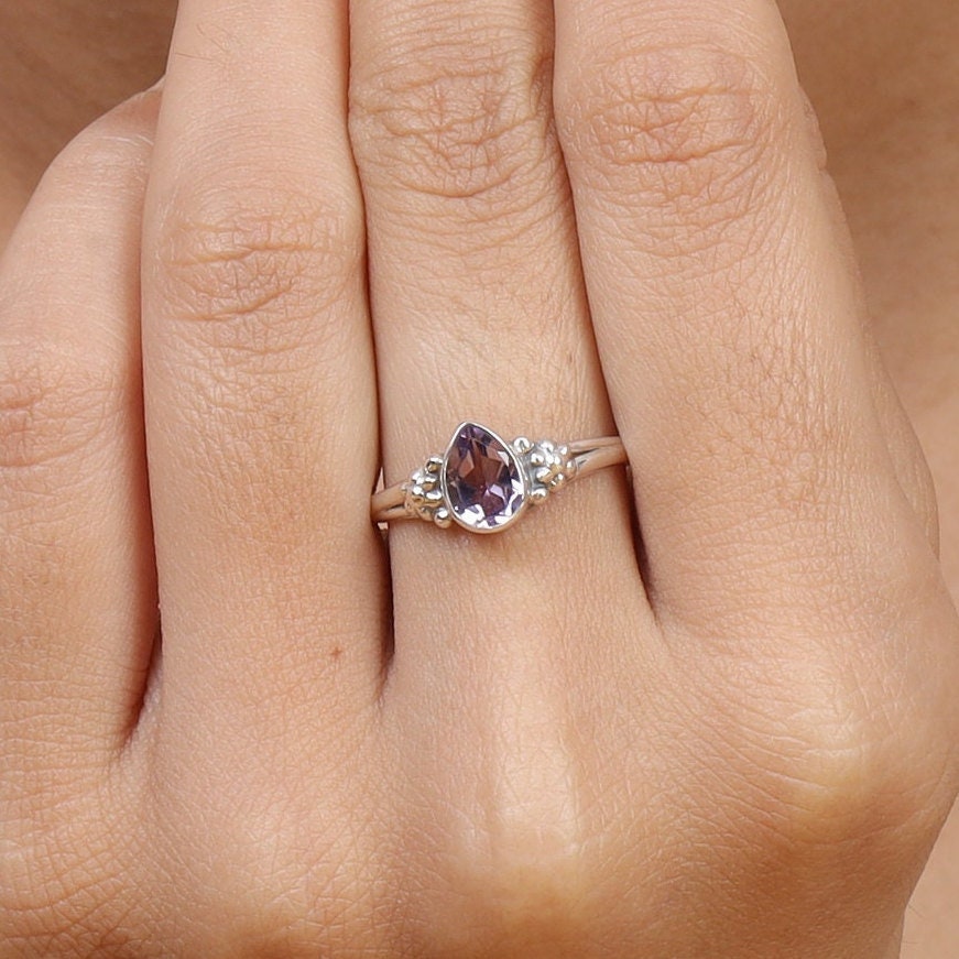 Amethyst Sterling Silver Ring