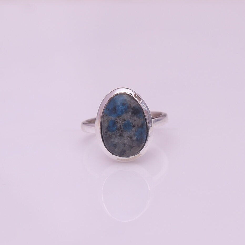 K2 Jasper Sterling Silver Ring