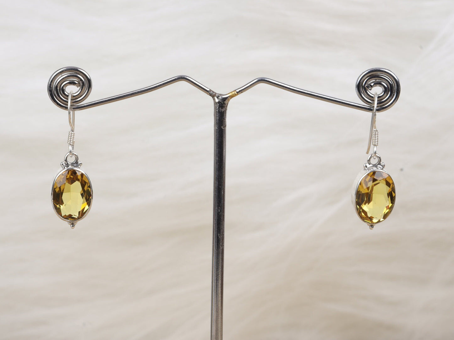 Citrine Sterling Silver Earrings