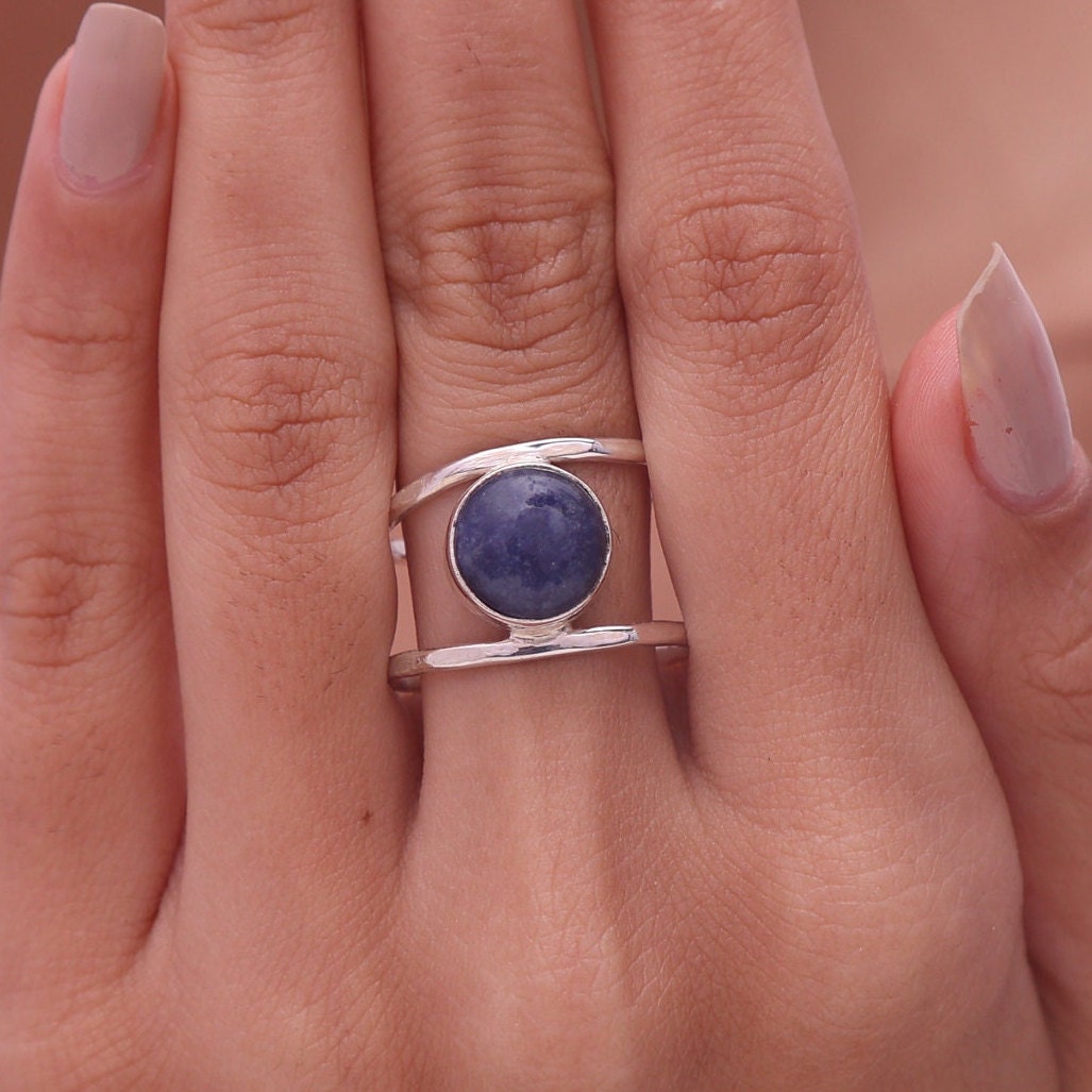 Kyanite Sterling Silver Ring