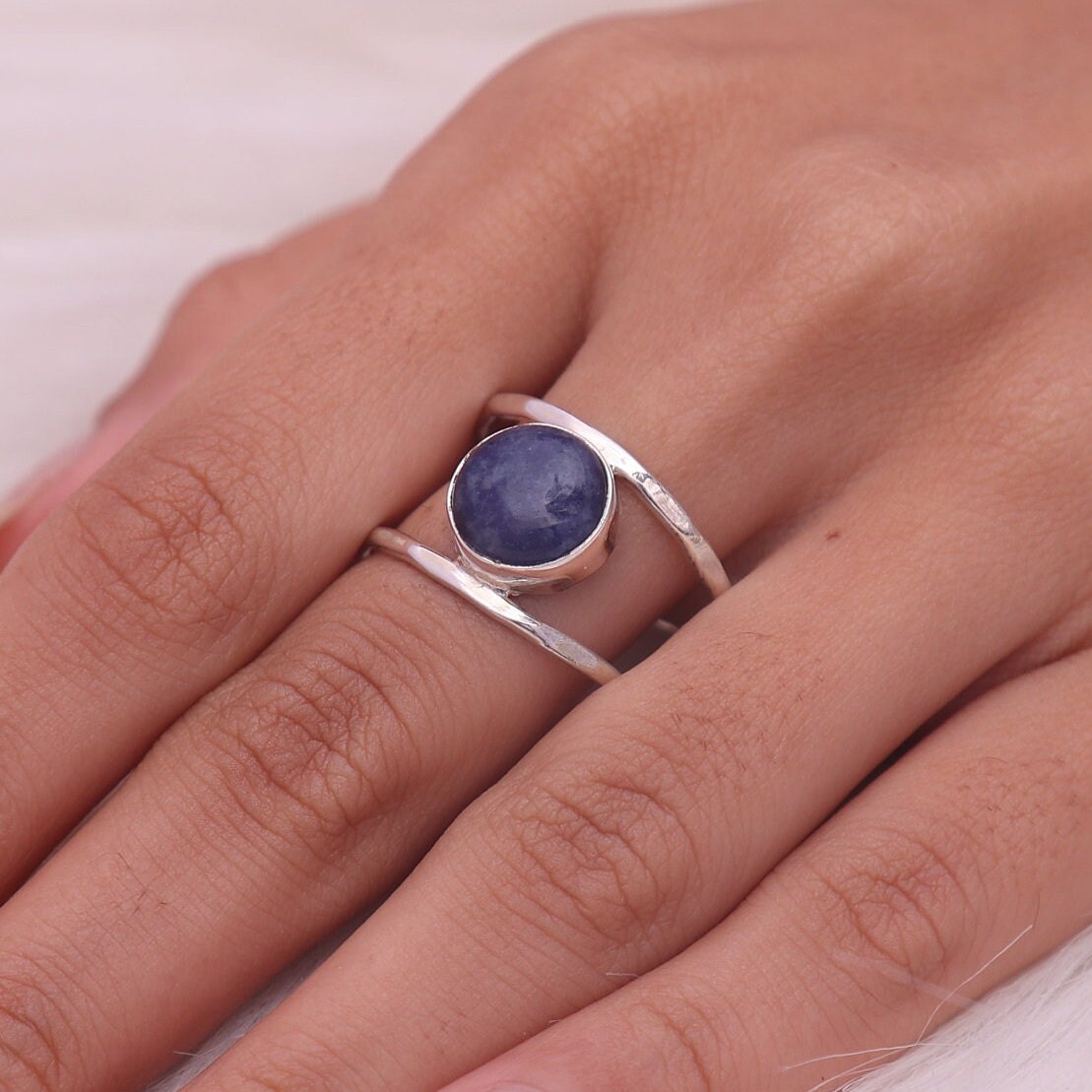 Kyanite Sterling Silver Ring