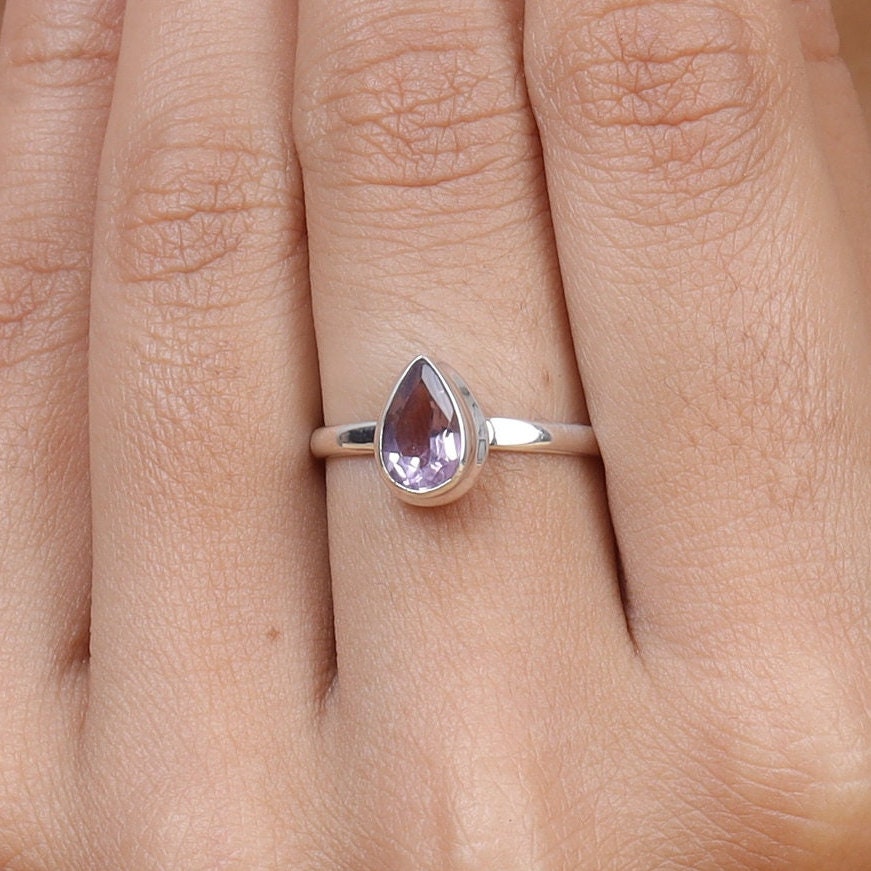 Amethyst 925 Sterling Silver Ring