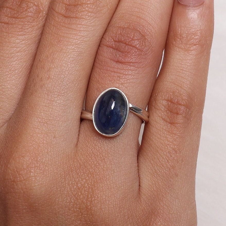 Kyanite Sterling Silver Ring