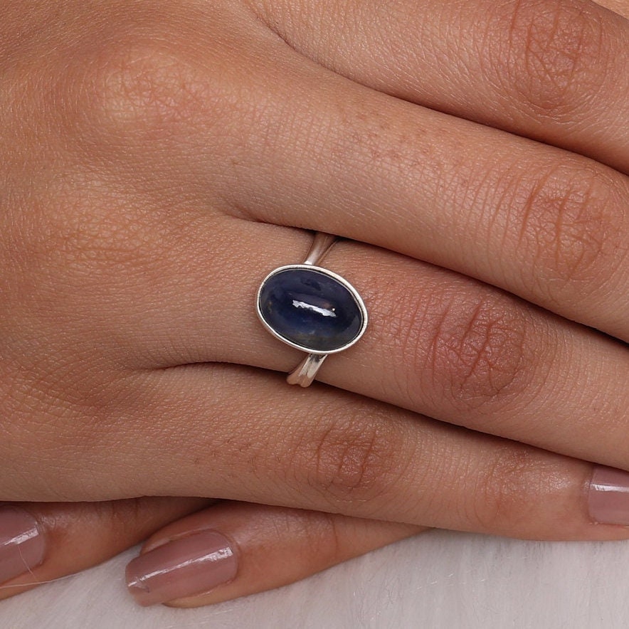 Kyanite Sterling Silver Ring