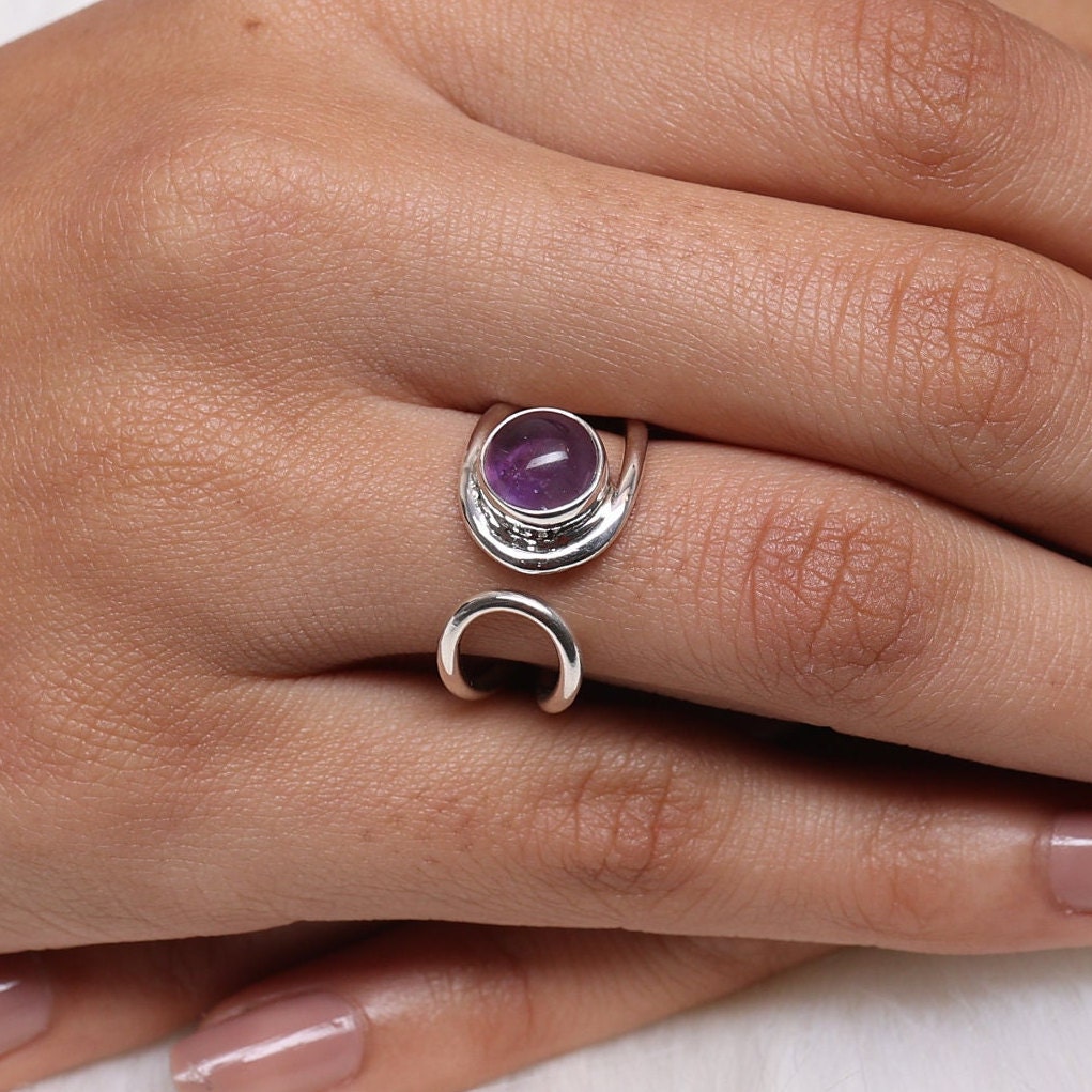 Amethyst 925 Sterling Silver Ring