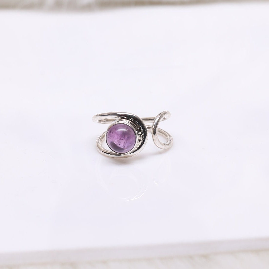 Amethyst 925 Sterling Silver Ring