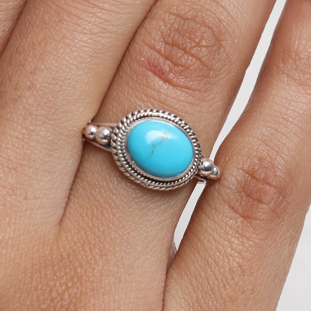 Arizona Turquoise Sterling Silver Ring