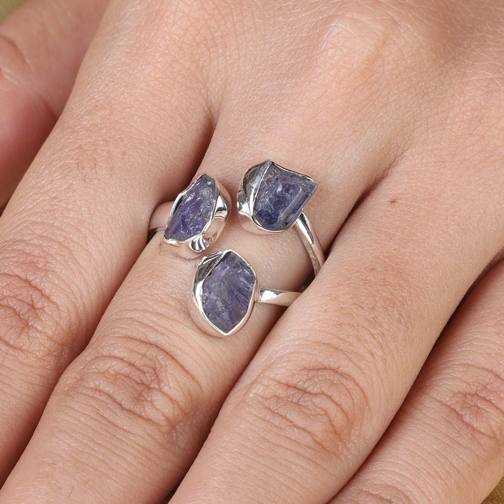 Tanzanite Sterling Silver Ring