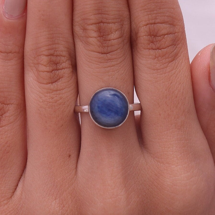 Kyanite Sterling Silver Ring