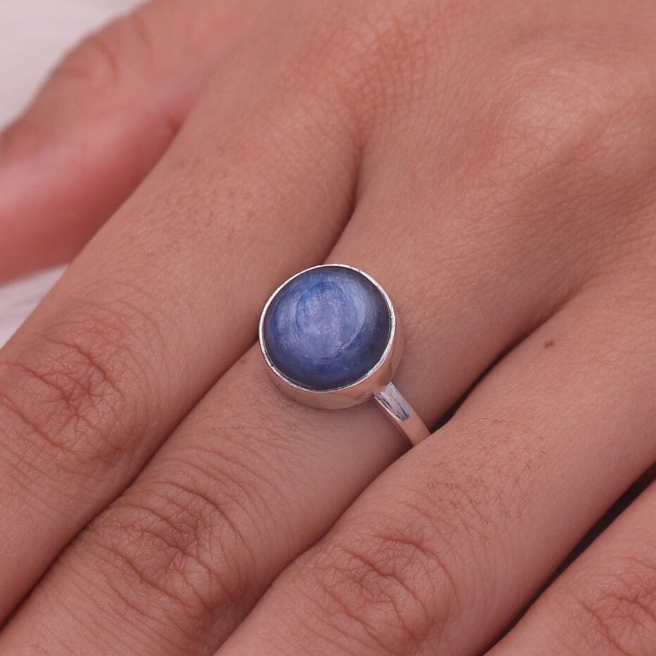 Kyanite Sterling Silver Ring